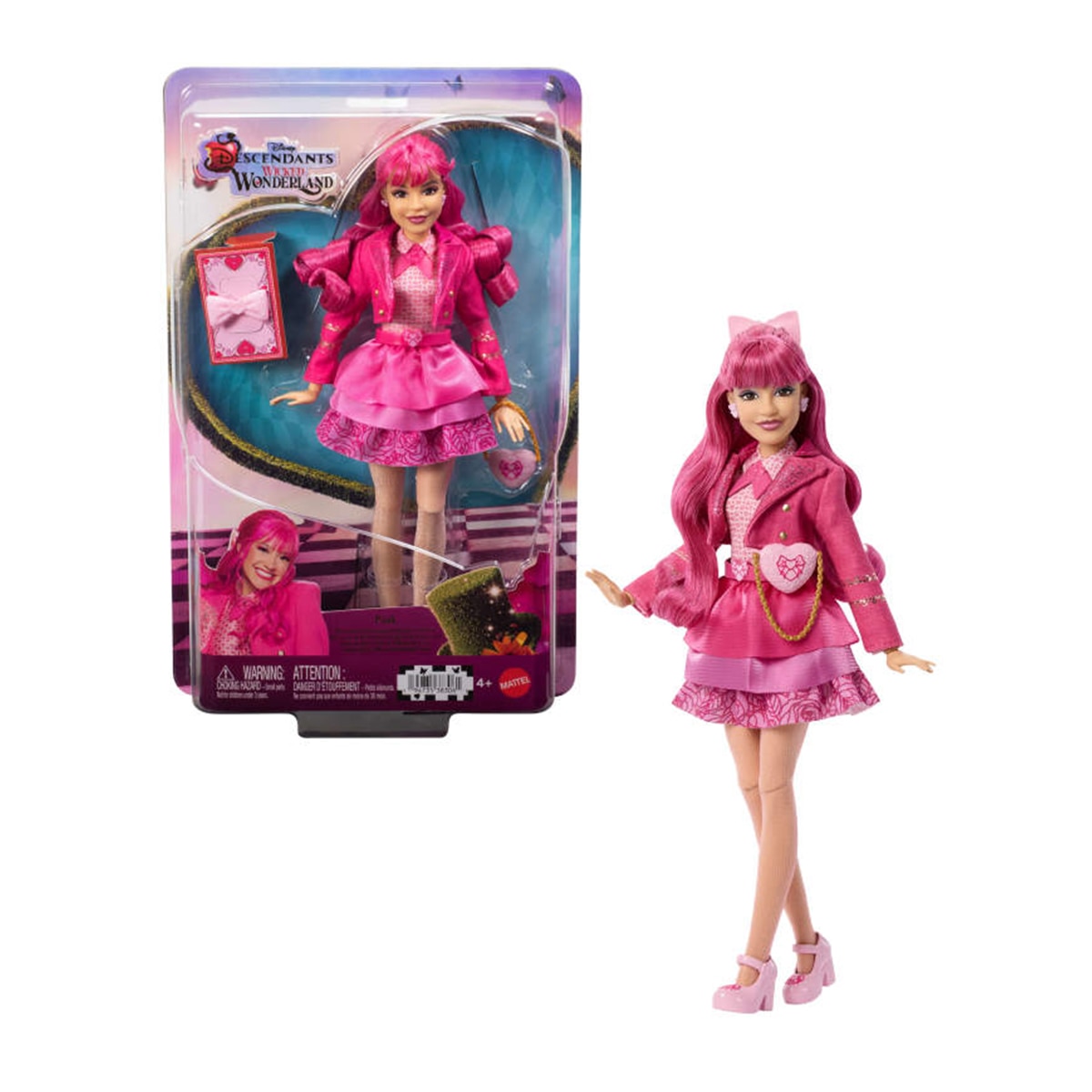 Muñeca Pink hija de la Reina de Corazones Decendants Mattel 1
