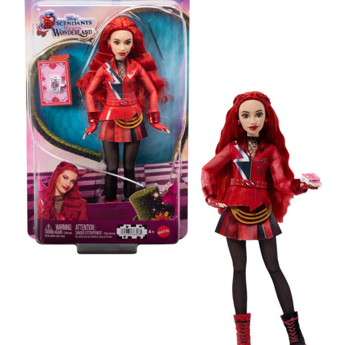 Muñeca Red Hija Reina Corazones Descedants Mattel 1