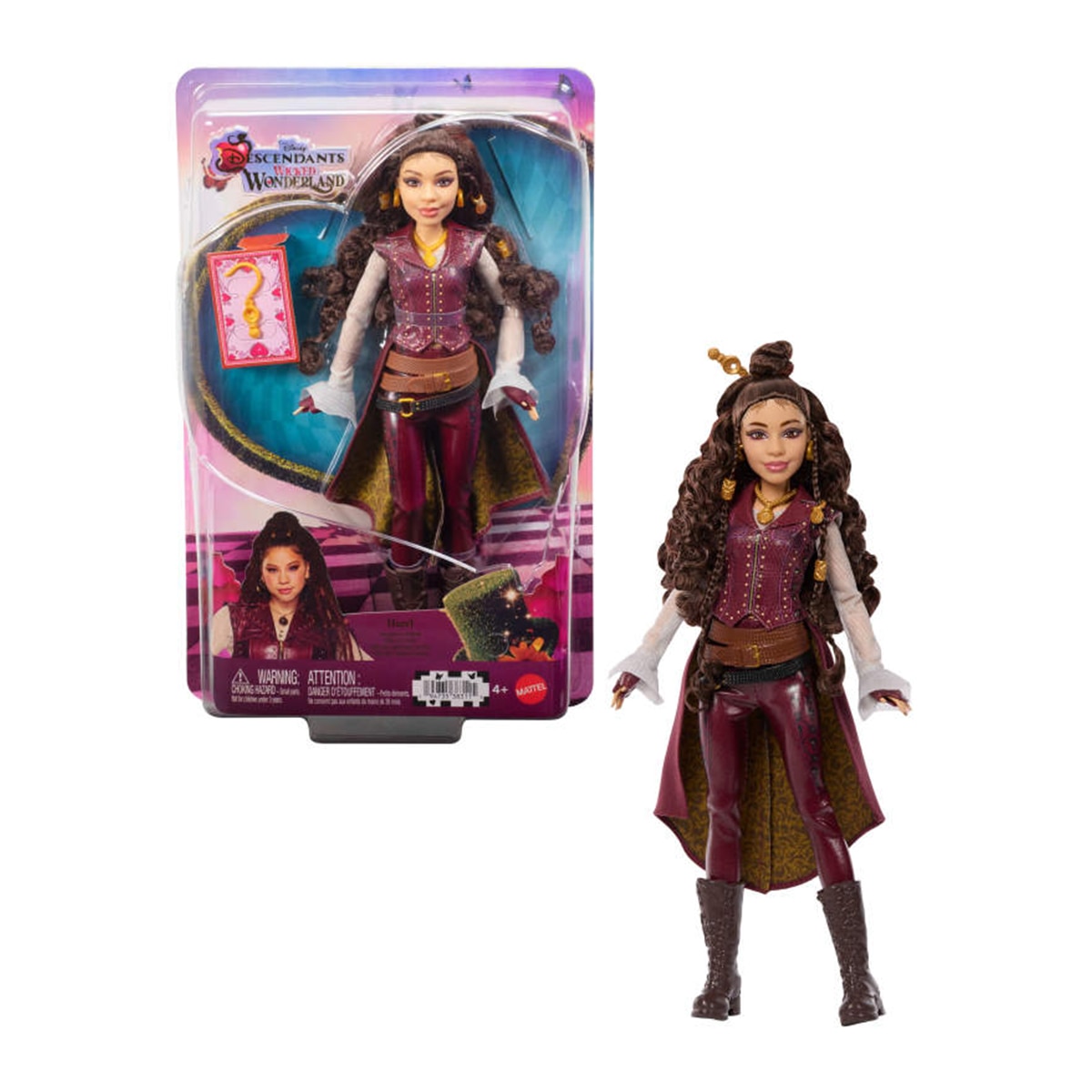 Muñeca Hazel Hook, hija de Garfio Descendants Mattel 1