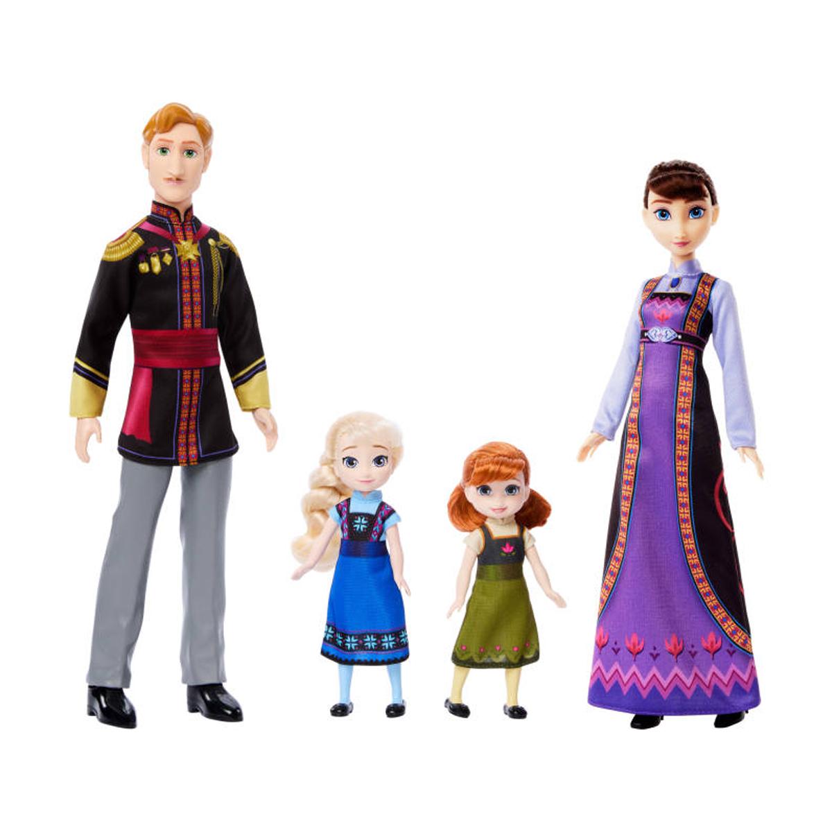 Conjunto de muñecas de Anna y Elsa niñas Disney Frozen Mattel 1