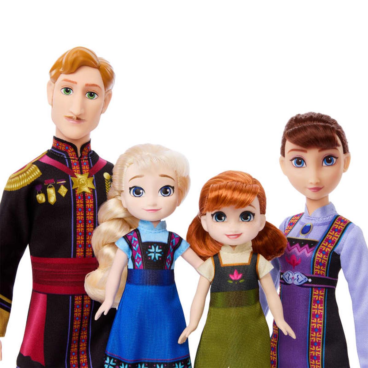 Conjunto de muñecas de Anna y Elsa niñas Disney Frozen Mattel 2