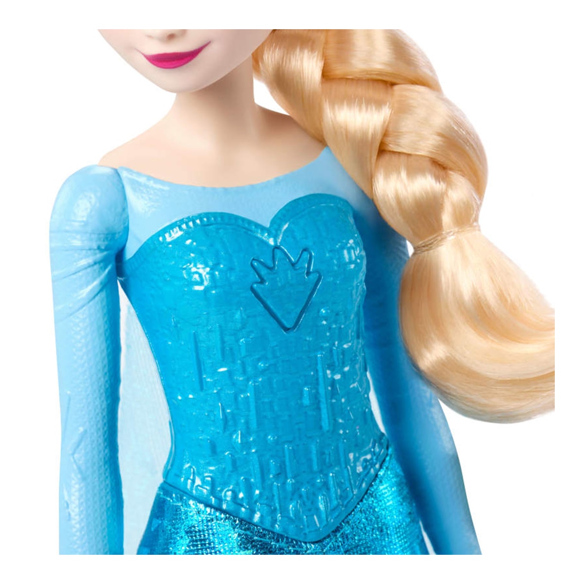Muñeca Elsa cantarina con efecto de luz de la película Disney Frozen Mattel 4