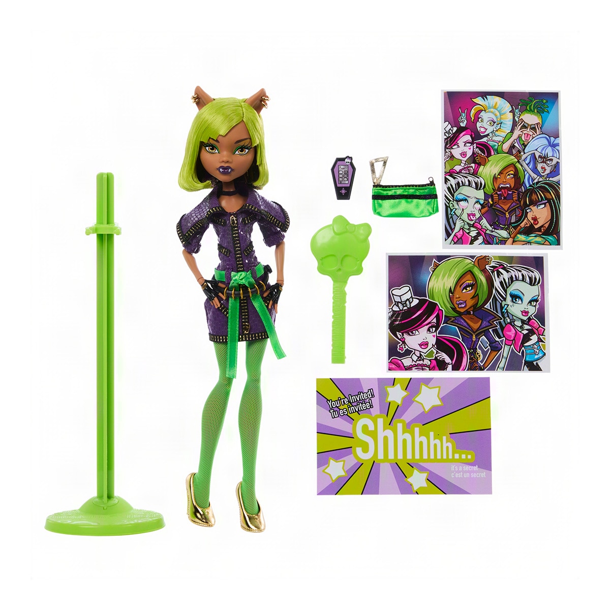 Muñeca Dawn of the Dance Muñeca Clawdeen Wolf Monster High Mattel 5
