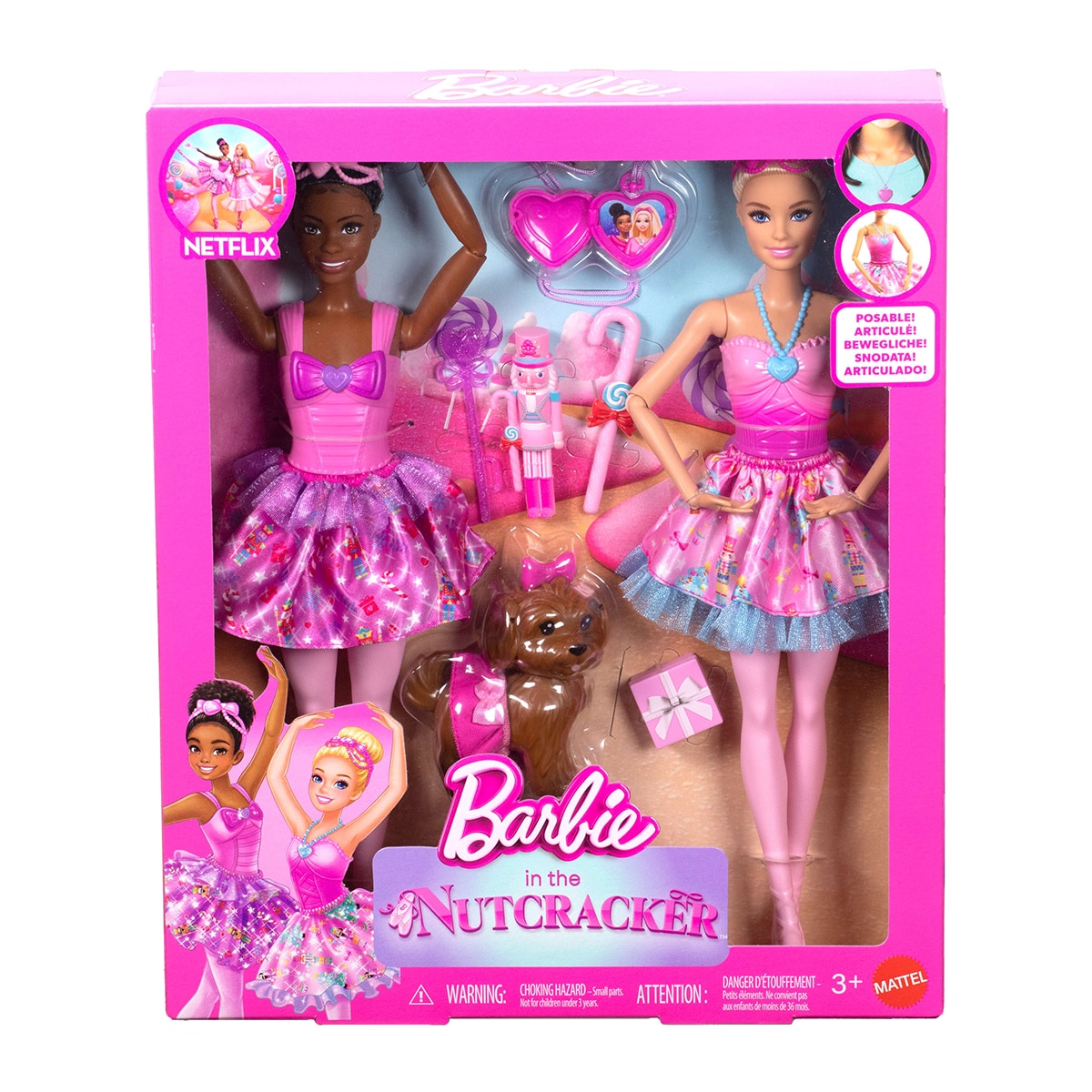Muñecas Cascanueces con accesorios Barbie Mattel 1