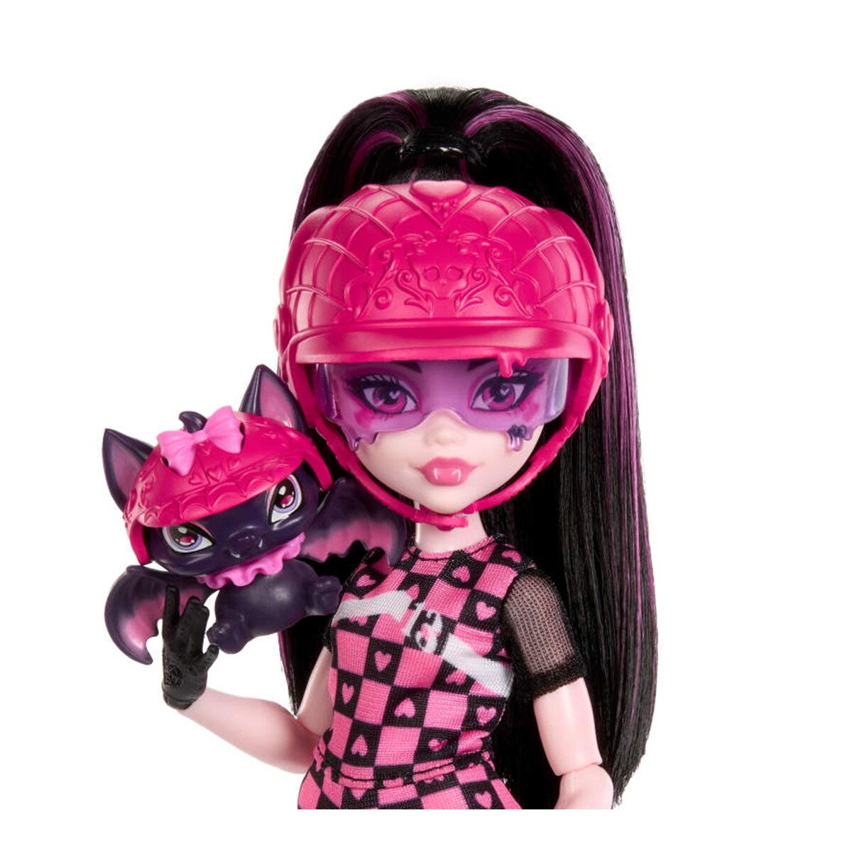 Muñeca Draculaura Scooter con scooter, mascota Count Fabulous y accesorios 3