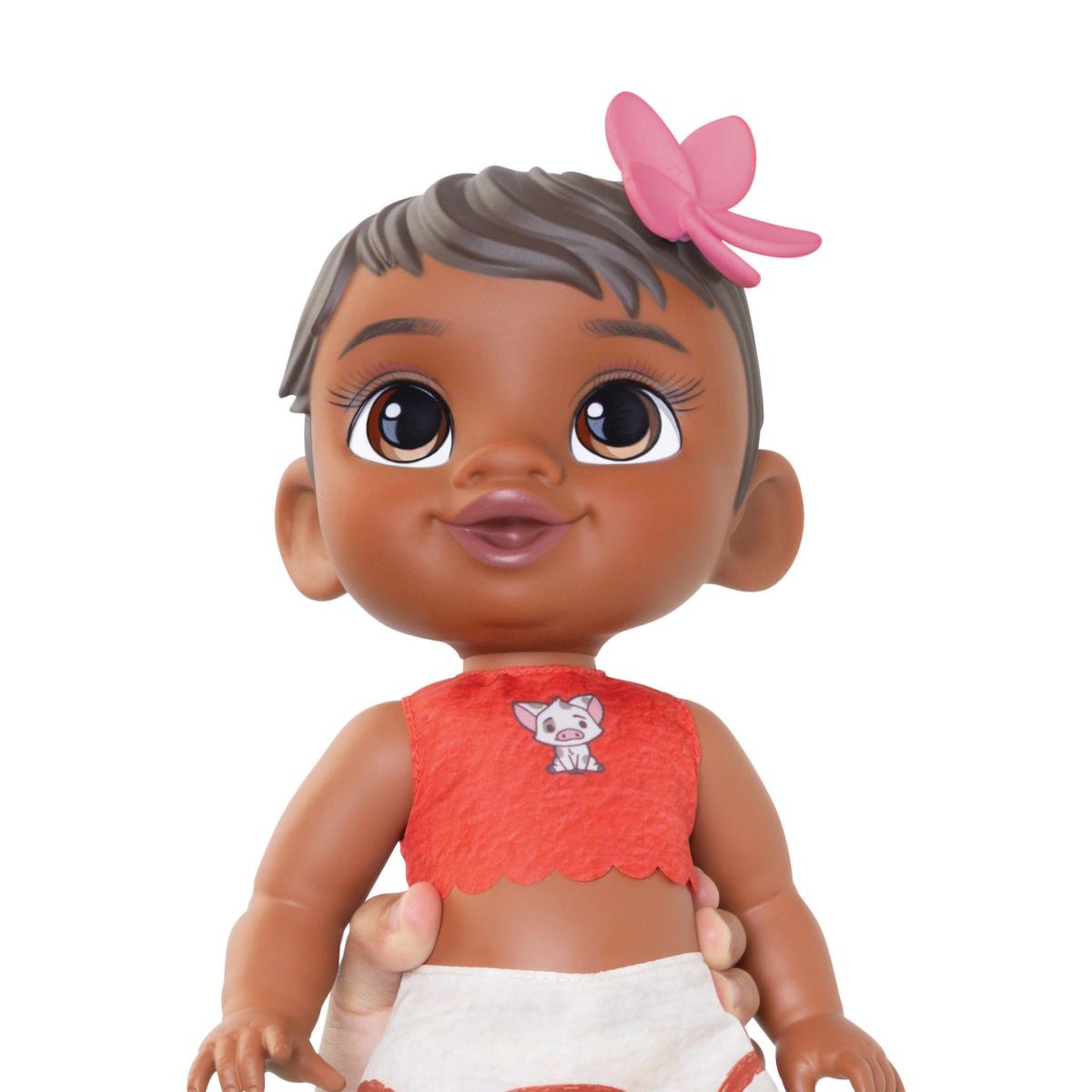 Imagen 6 de Muñeca Bebé Vaiana con accesorios de baño incluidos Princesas Disney