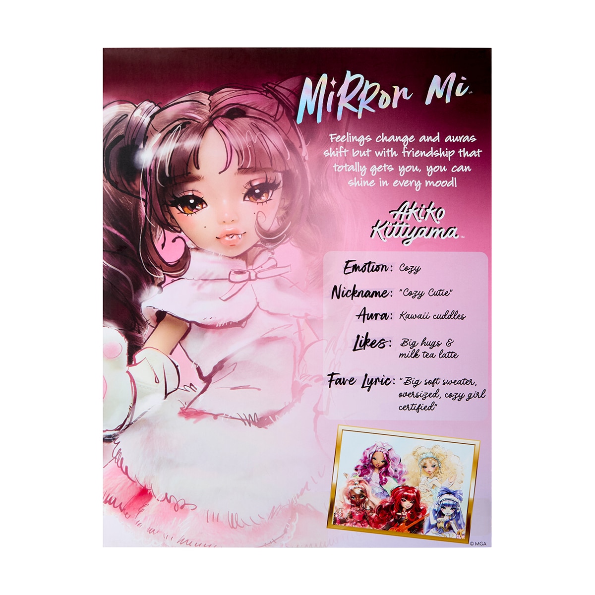 Imagen 11 de Muñeca Akiko Kittyama Mirror Mi (Ed. Coleccionista) MGA