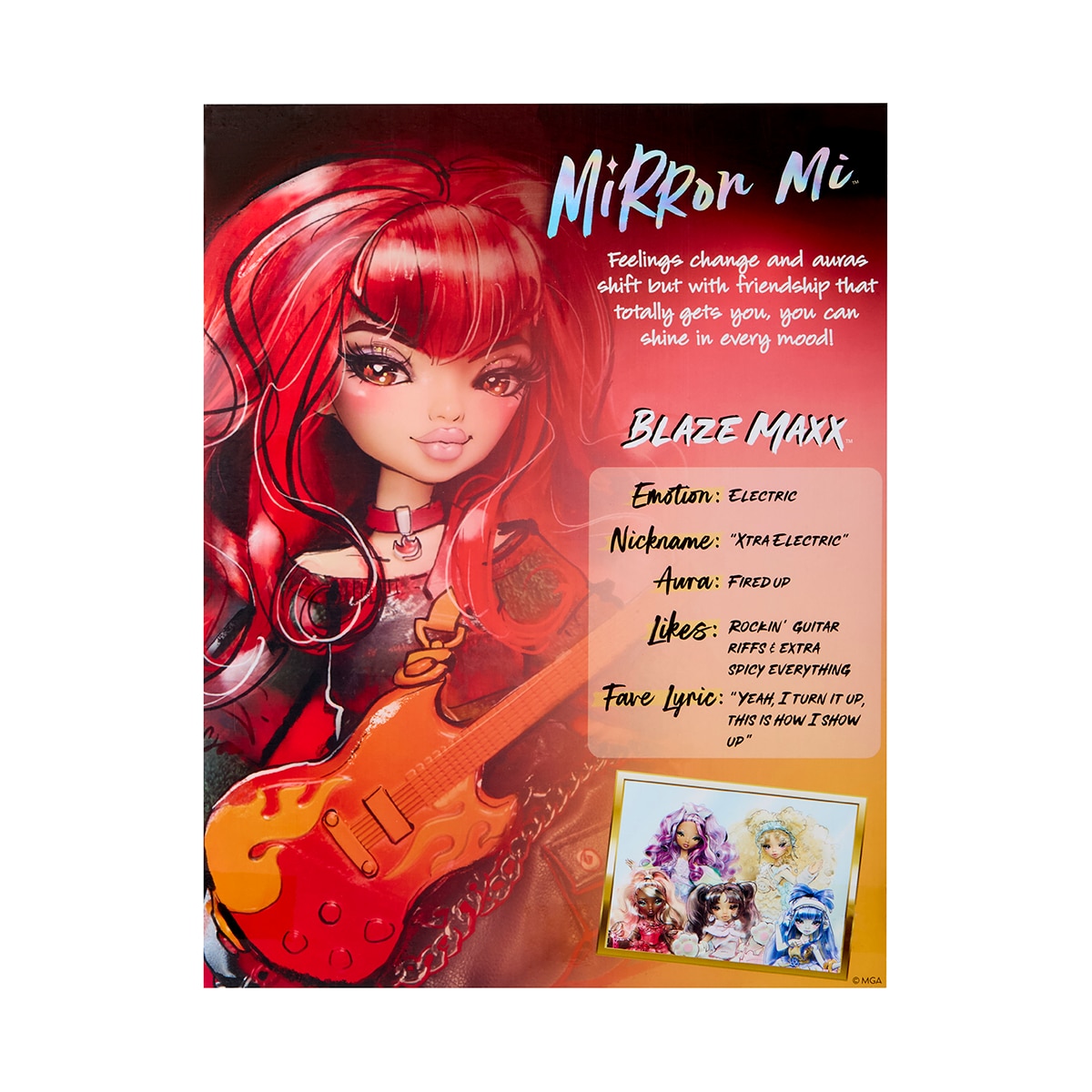 Muñeca Blaze Max Mirror Mi (Ed. Coleccionista) MGA 10