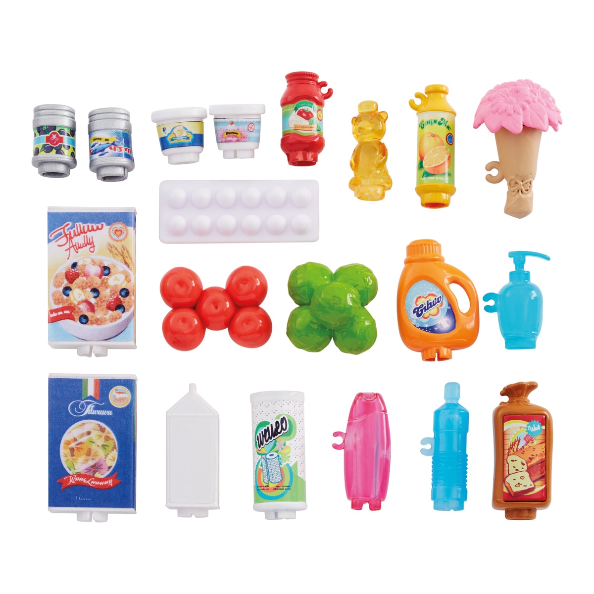 Barbie Muñeca vamos al supermercado, accesorios muñeca 8