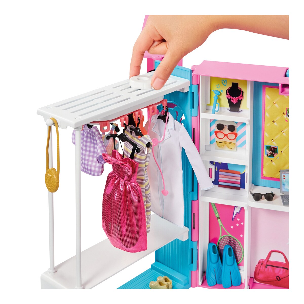 Súper armario Barbie muñeca con accesorios · Barbie · El Corte Inglés