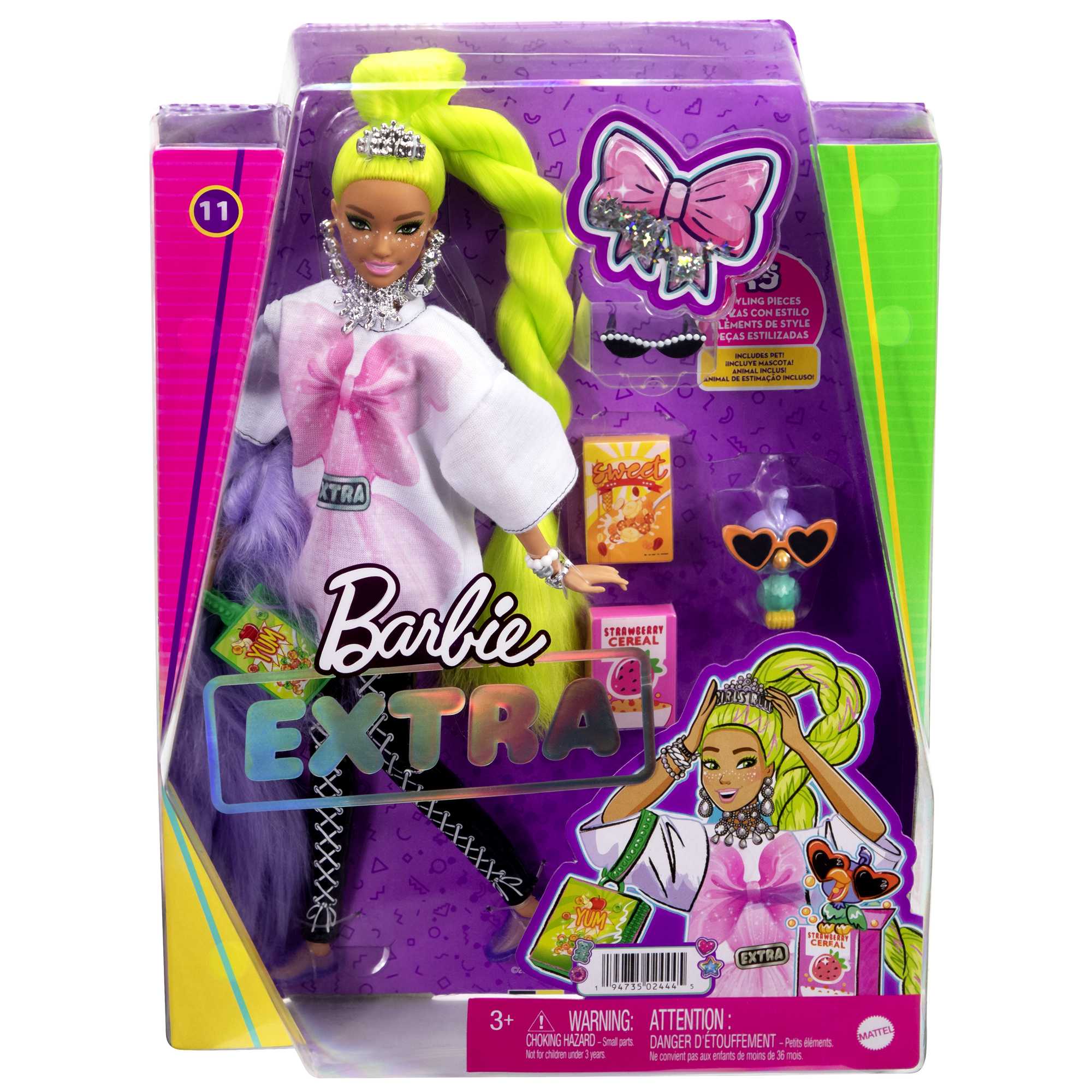 Muñeca surtida con accesorio y mascota Barbie Extra 7