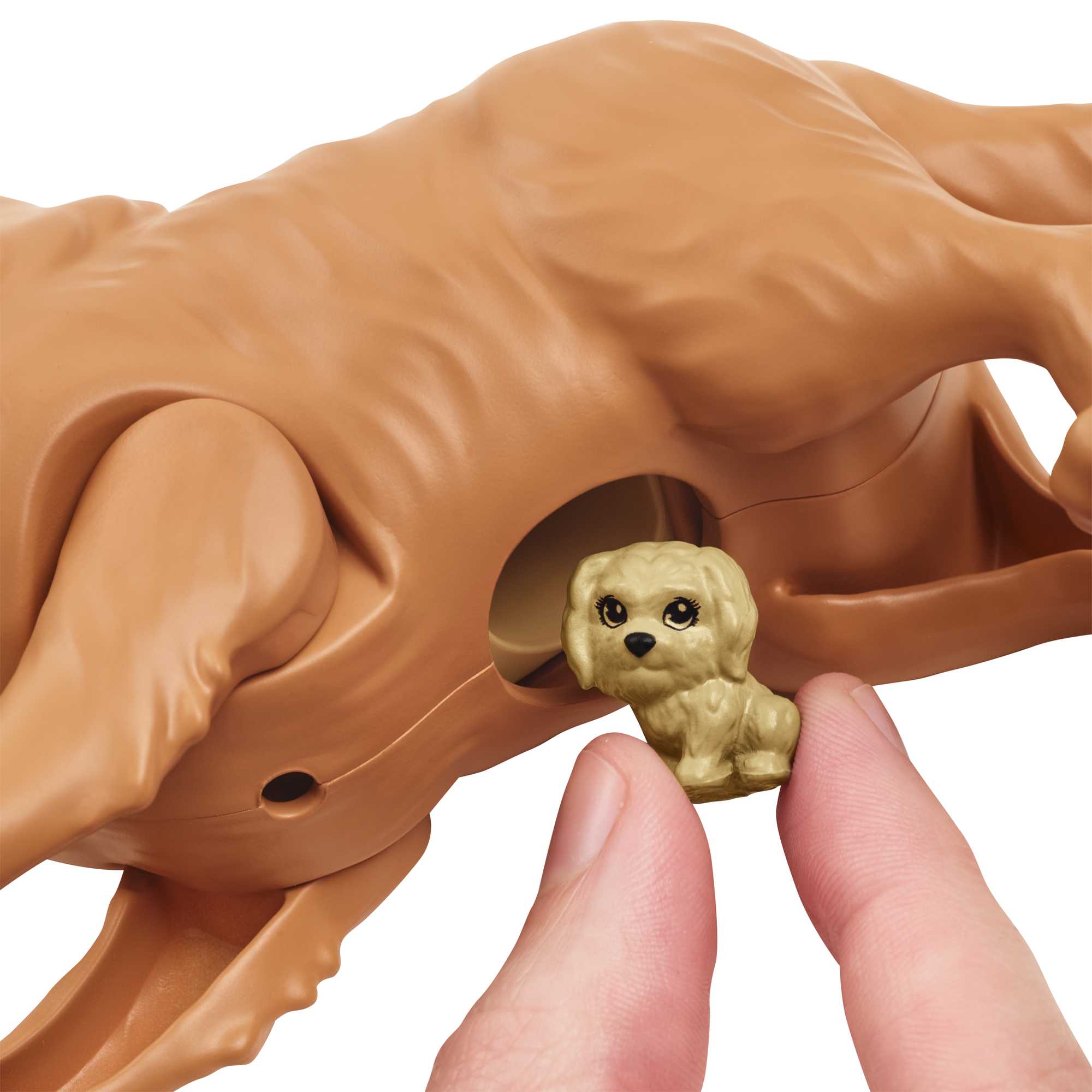 Boneca Barbie loira com cachorrinhos e acessórios Brinquedo Barbie e os seus cachorrinhos 3