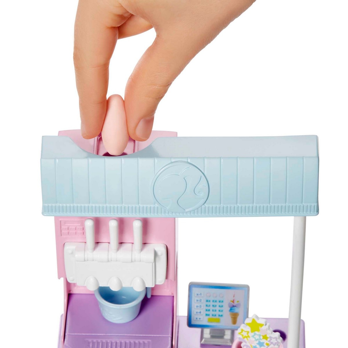 Muñeca Barbie y su tienda heladería BARBIE 4
