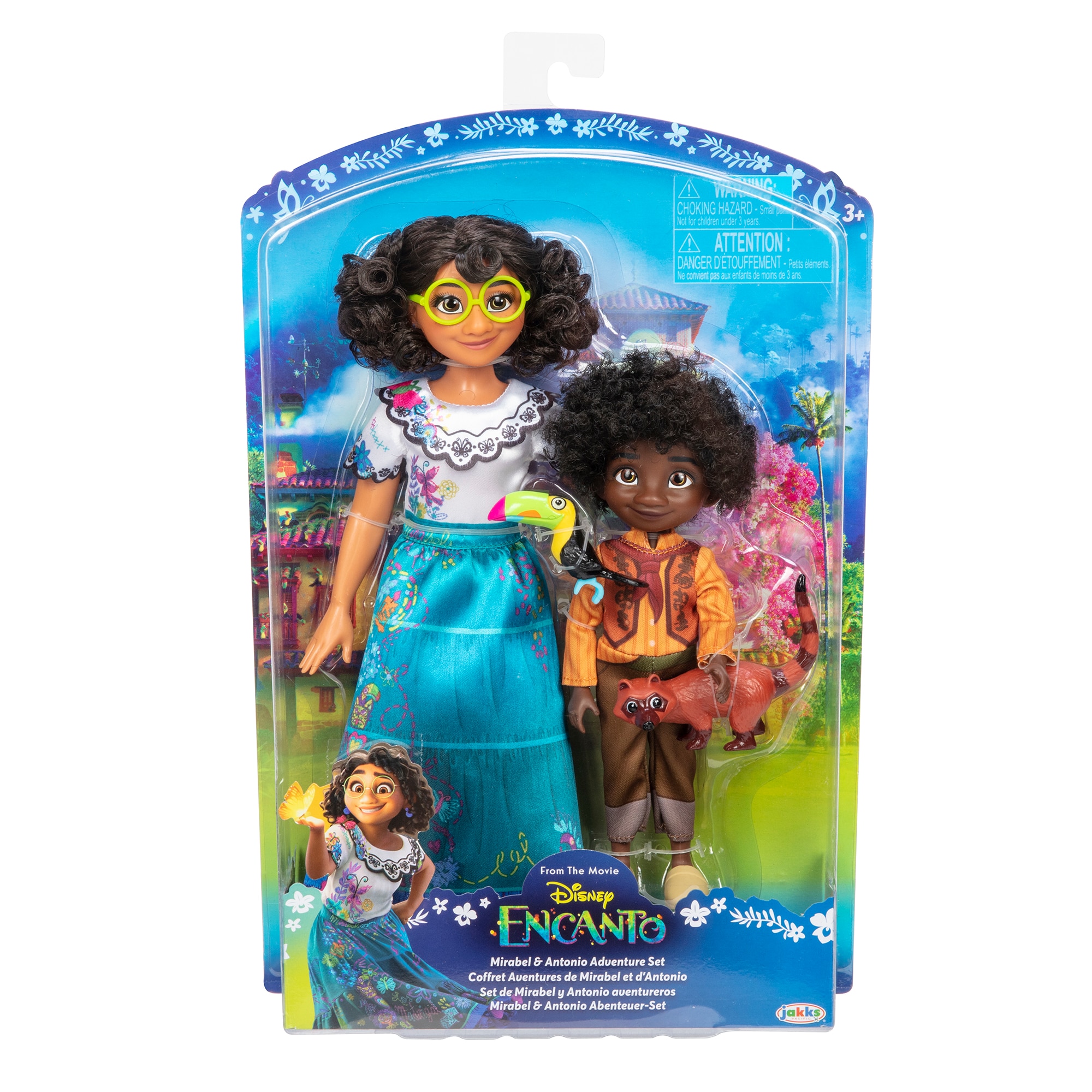 Set de aventura Mirabel & Antonio Madrigal con 2 animales Encanto Disney 2