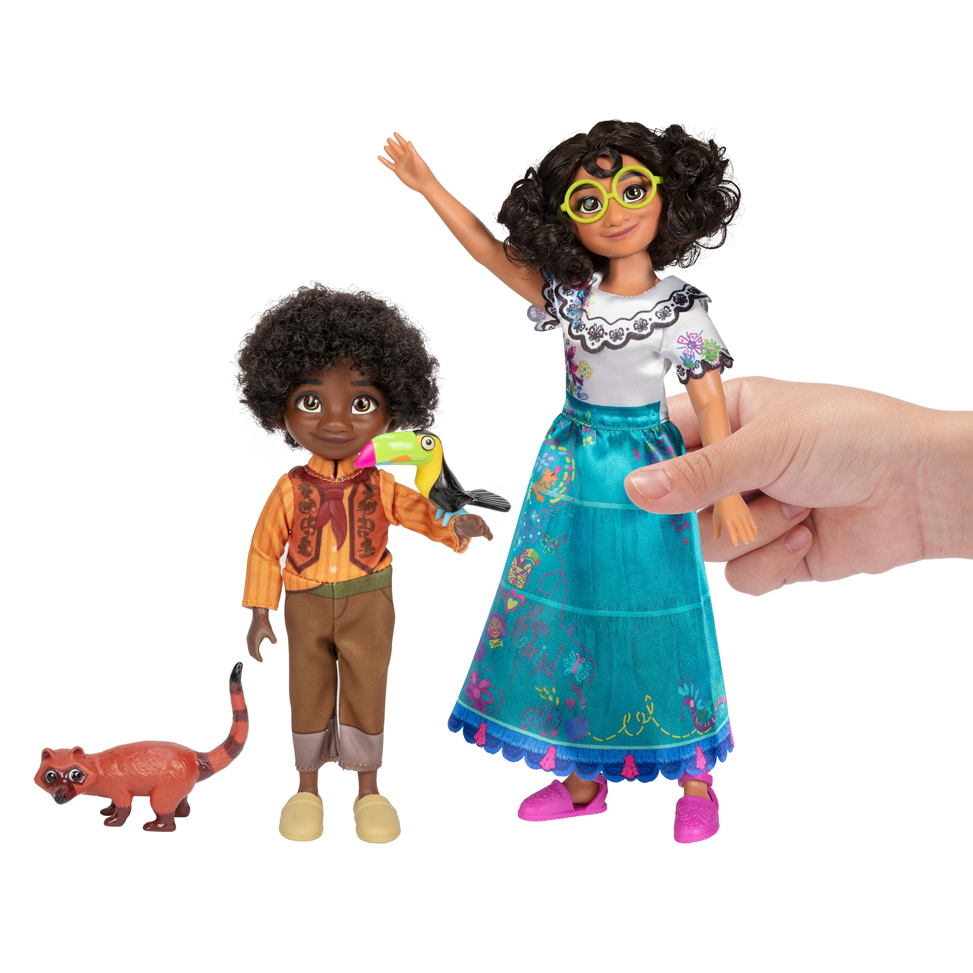 Set de aventura Mirabel & Antonio Madrigal con 2 animales Encanto Disney 3