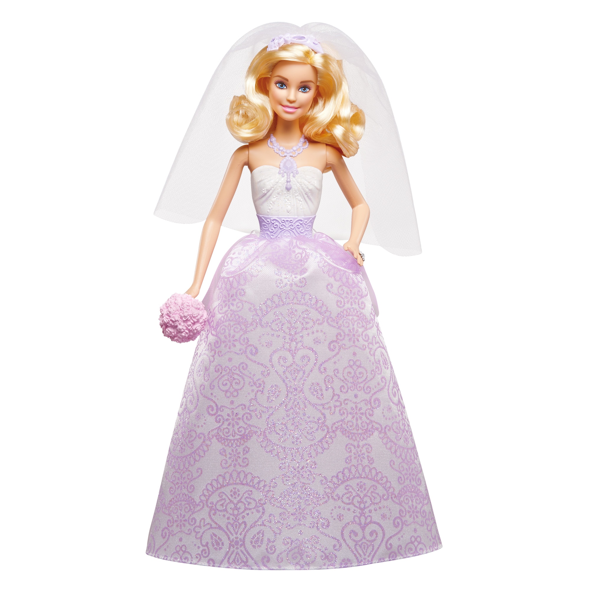 Barbie Conjunto de Boda con muñecos novios 2