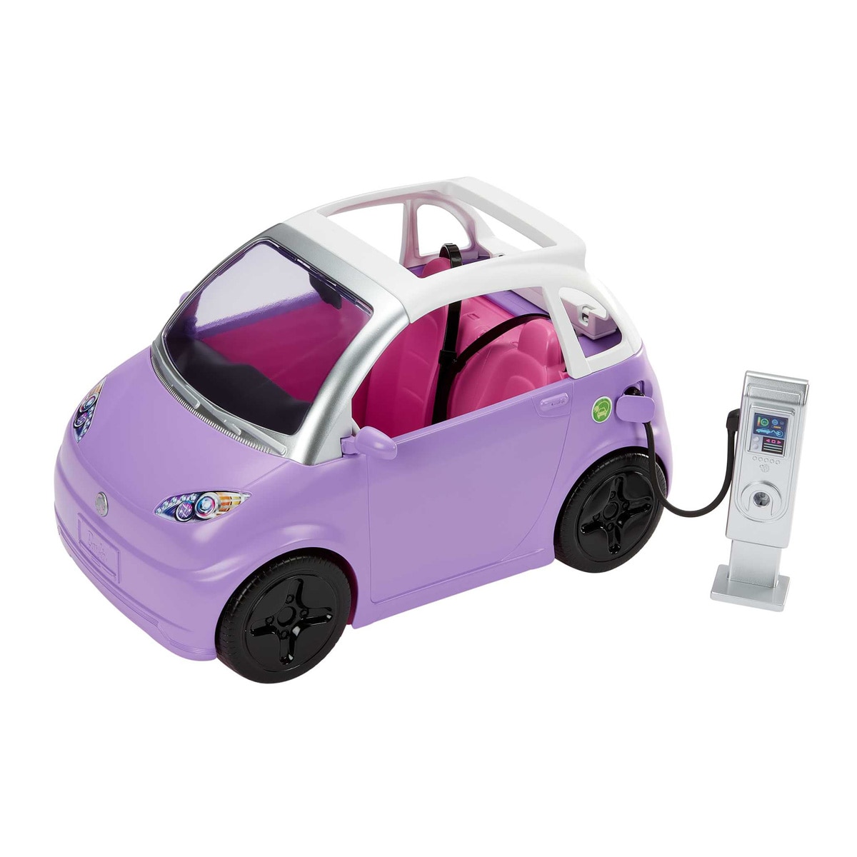 Barbie – Coche eléctrico para muñecas Barbie.