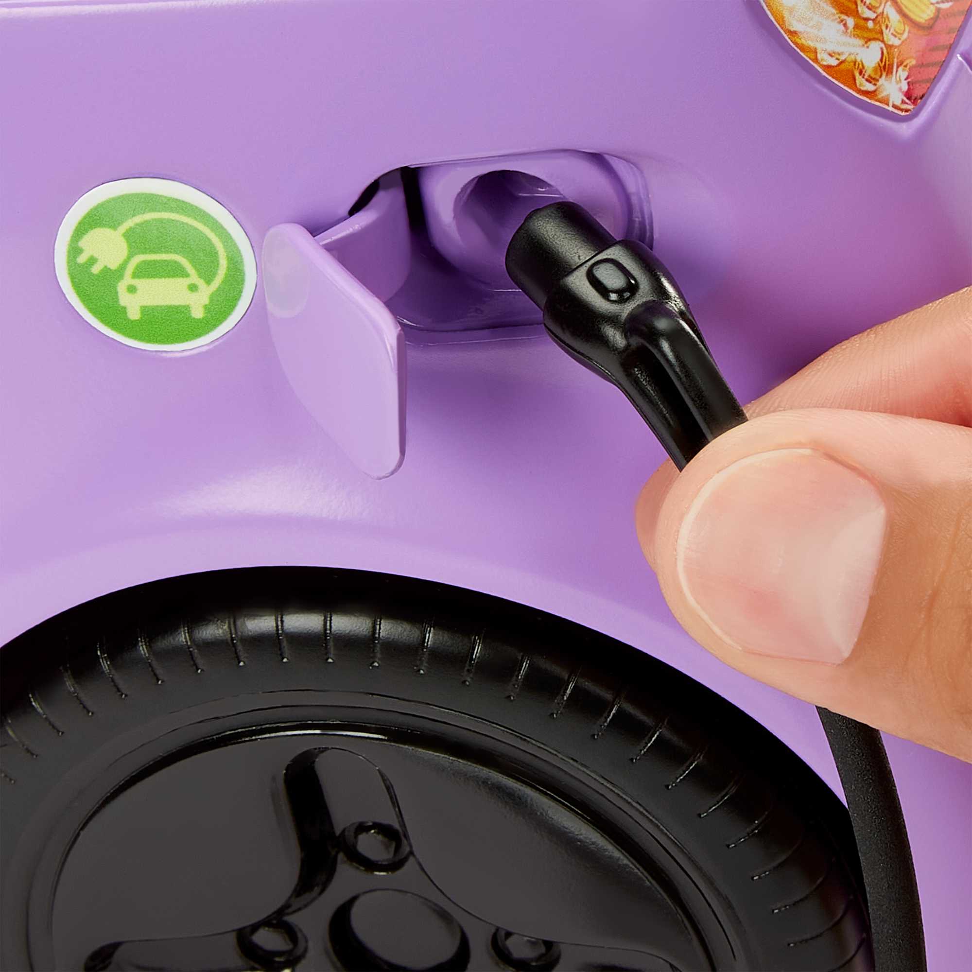 Coche eléctrico para muñecas Barbie 4
