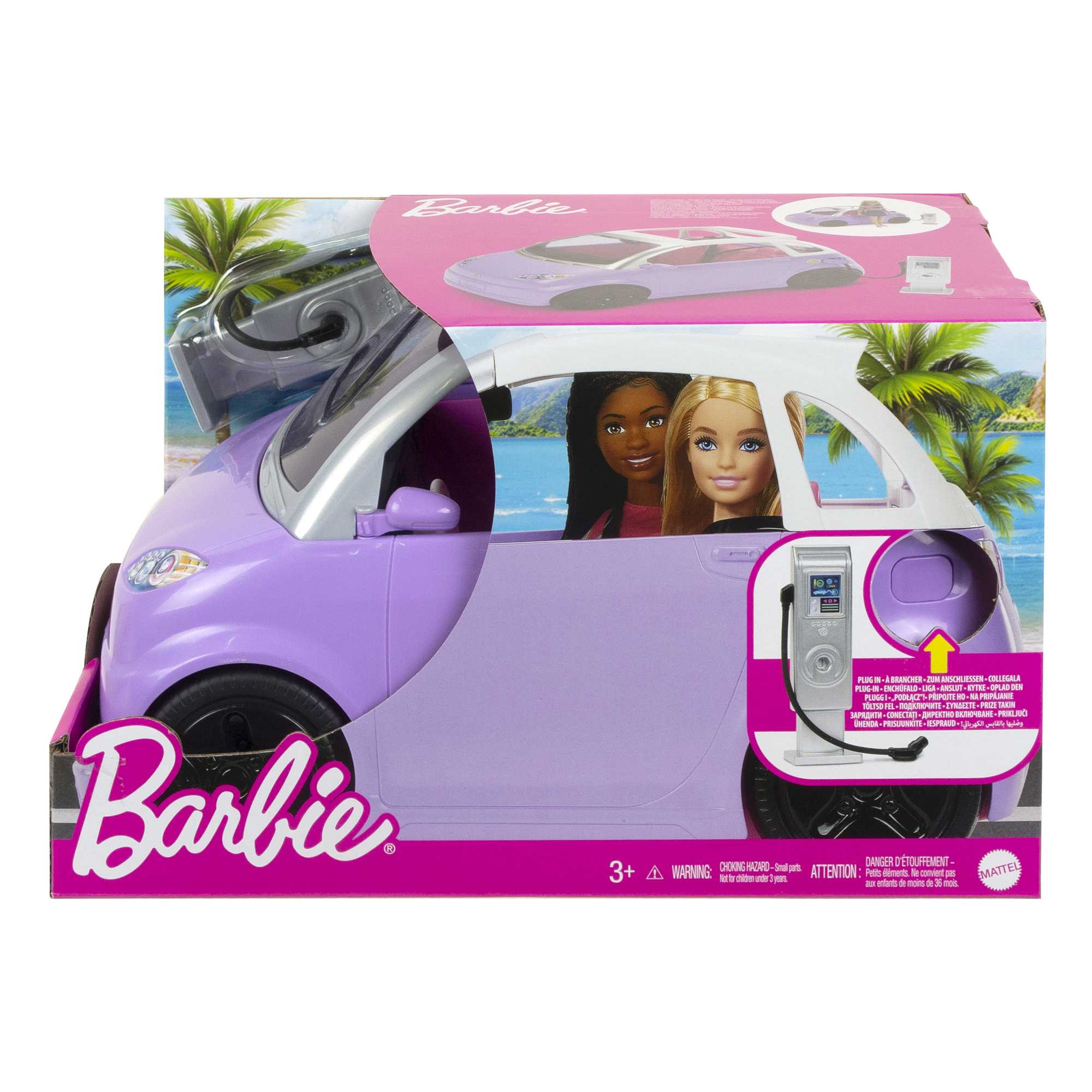 Coche eléctrico para muñecas Barbie 6