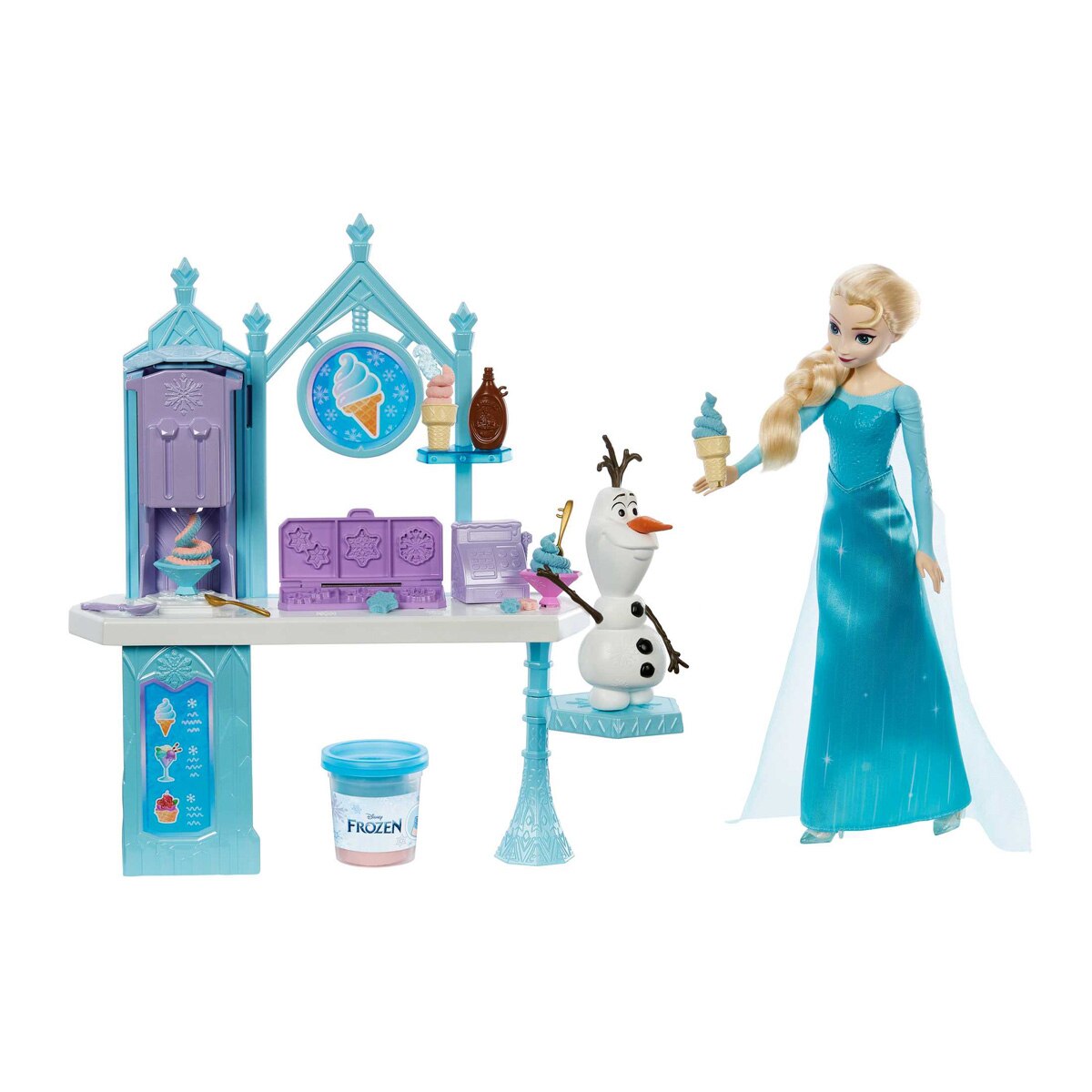 Muñeca Elsa con heladería Disney Frozen 1