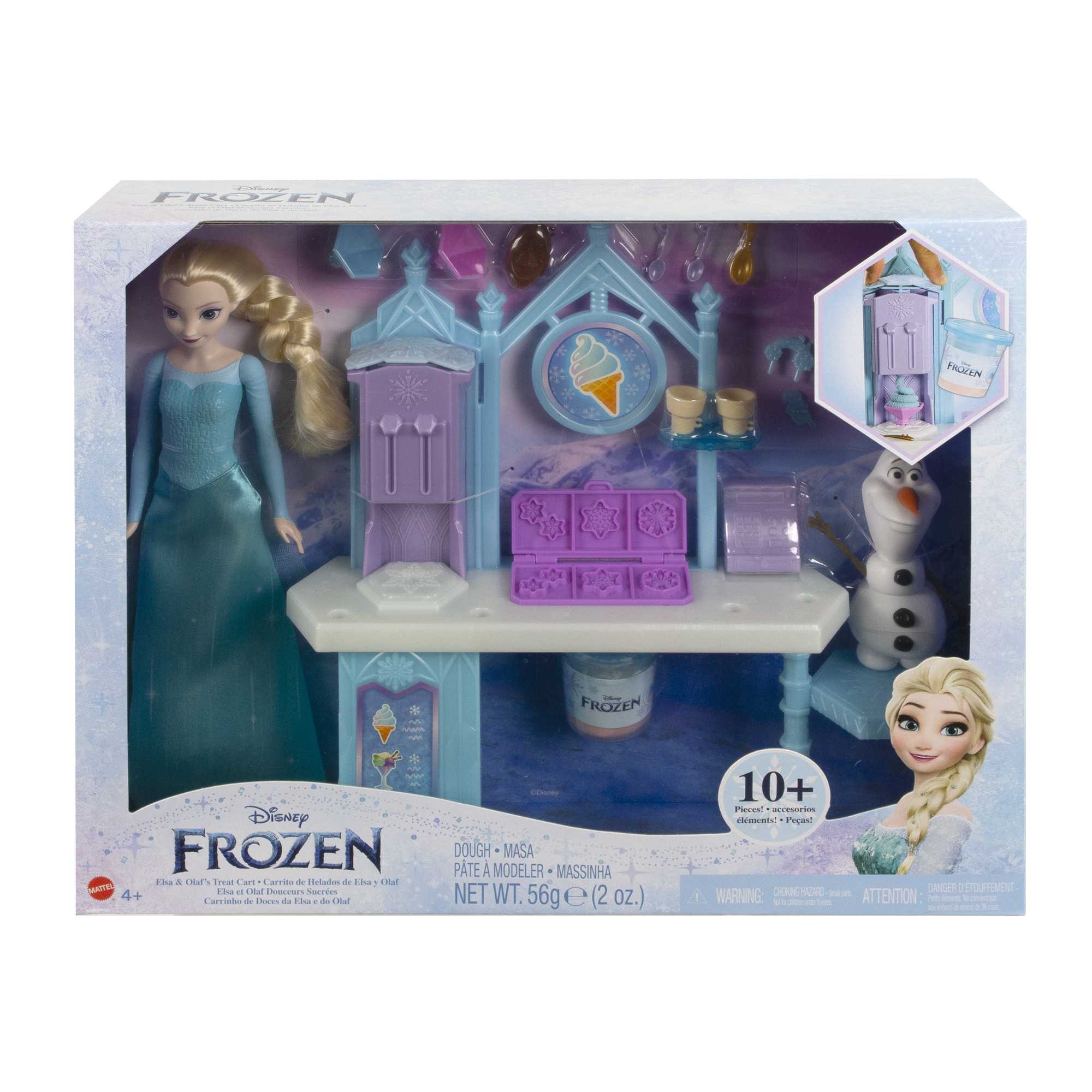 Muñeca Elsa con heladería Disney Frozen 6