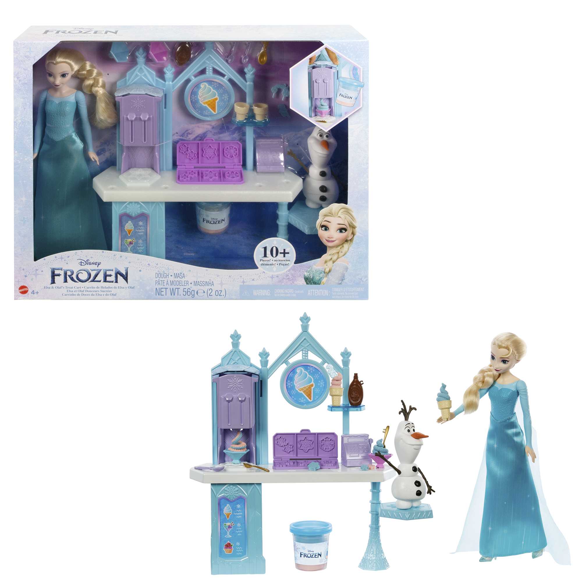 Muñeca Elsa con heladería Disney Frozen 7