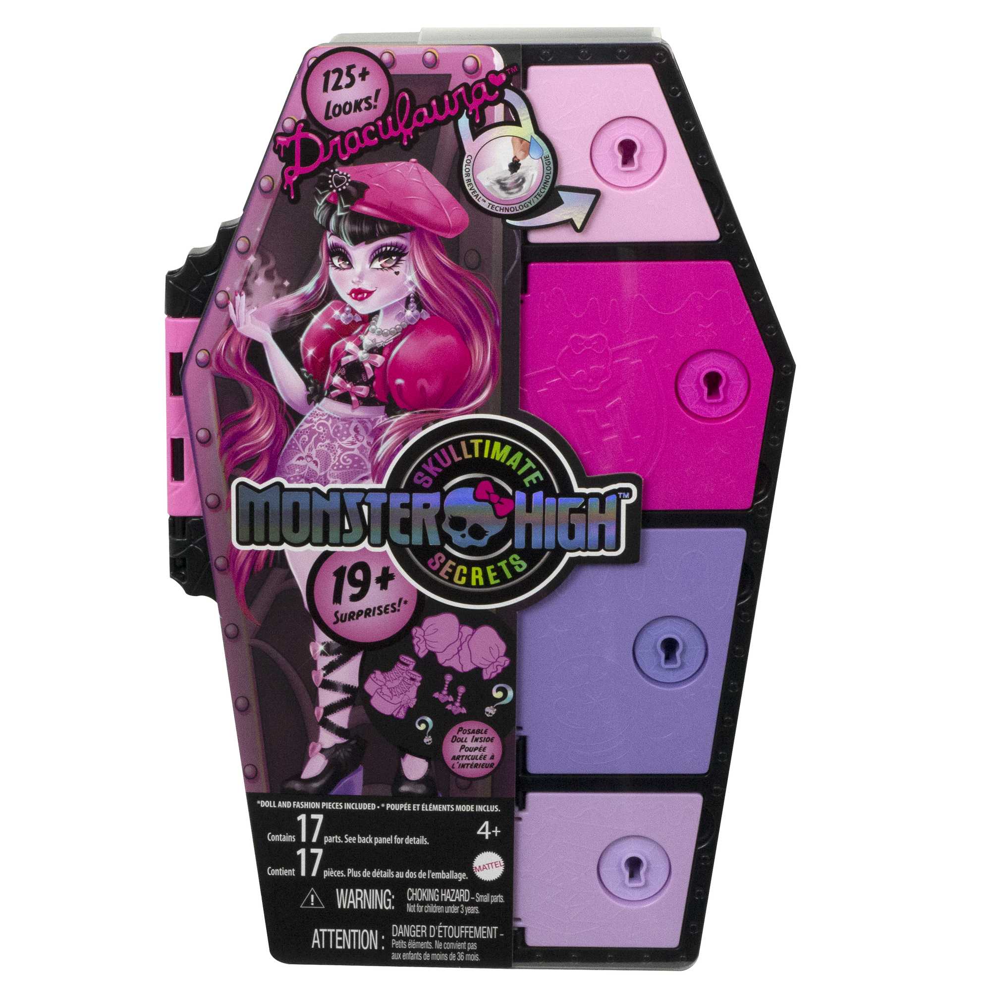 Muñeca Draculaura con armario Monster High Skulltimate Secrets 6