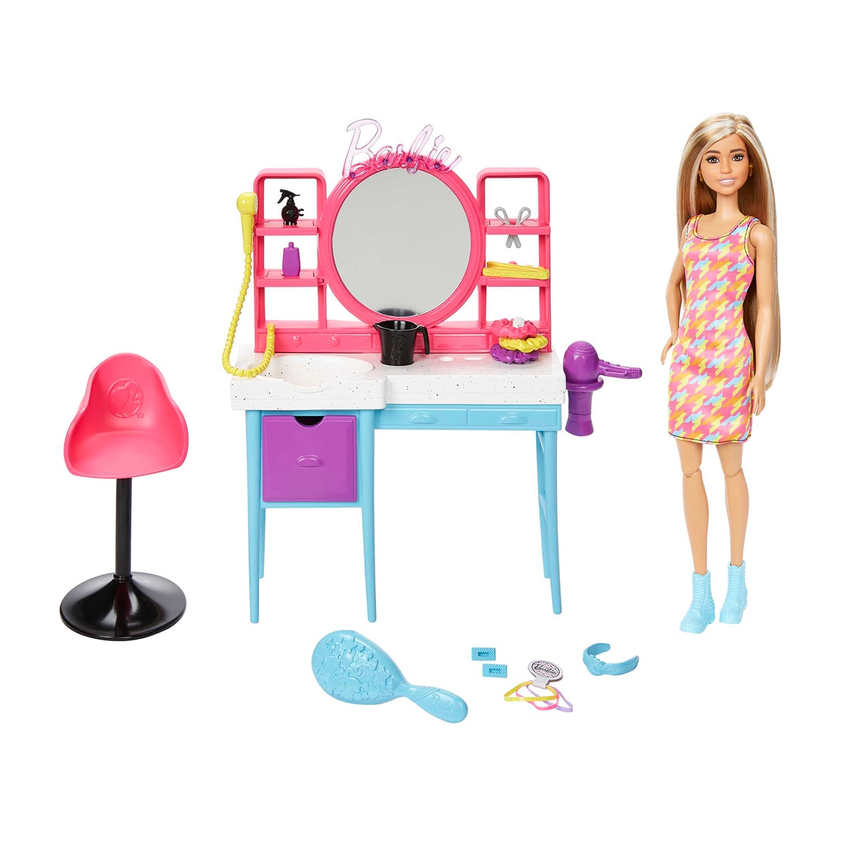 Barbie Totally Hair Muñeca con peluquería 1