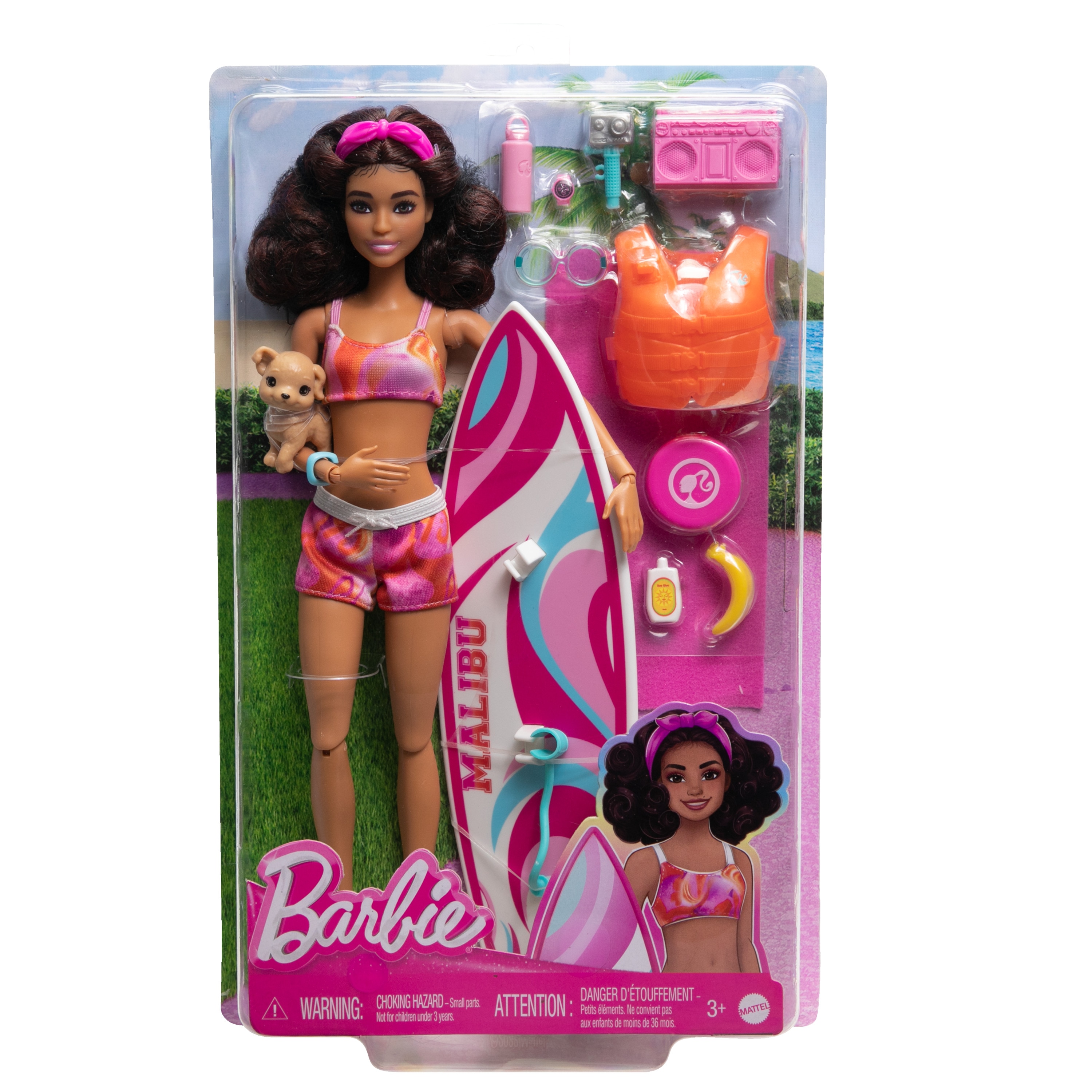 Barbie Muñeca con tabla de surf Barbie 5