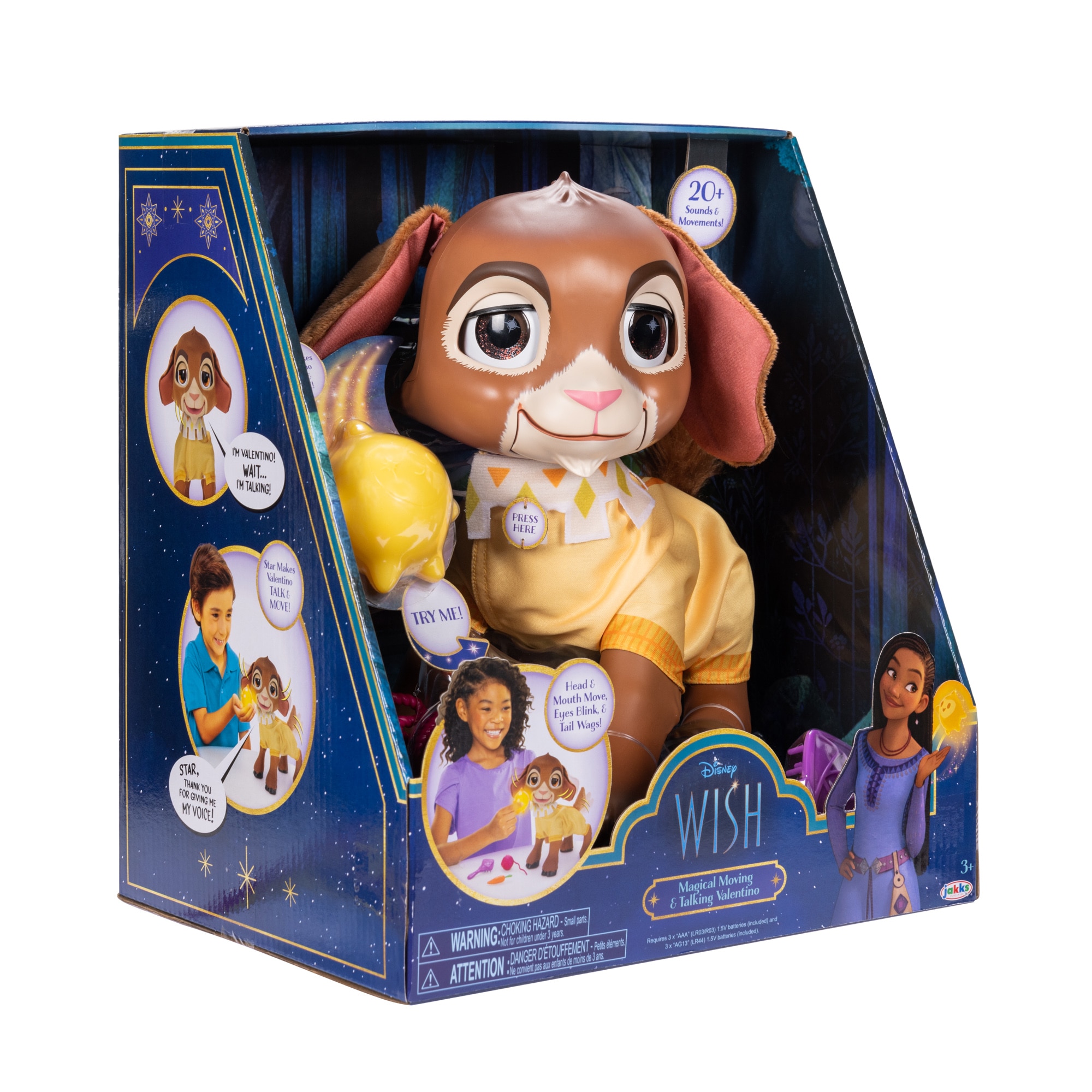 Muñeco interactivo Valentino Wish Disney 6