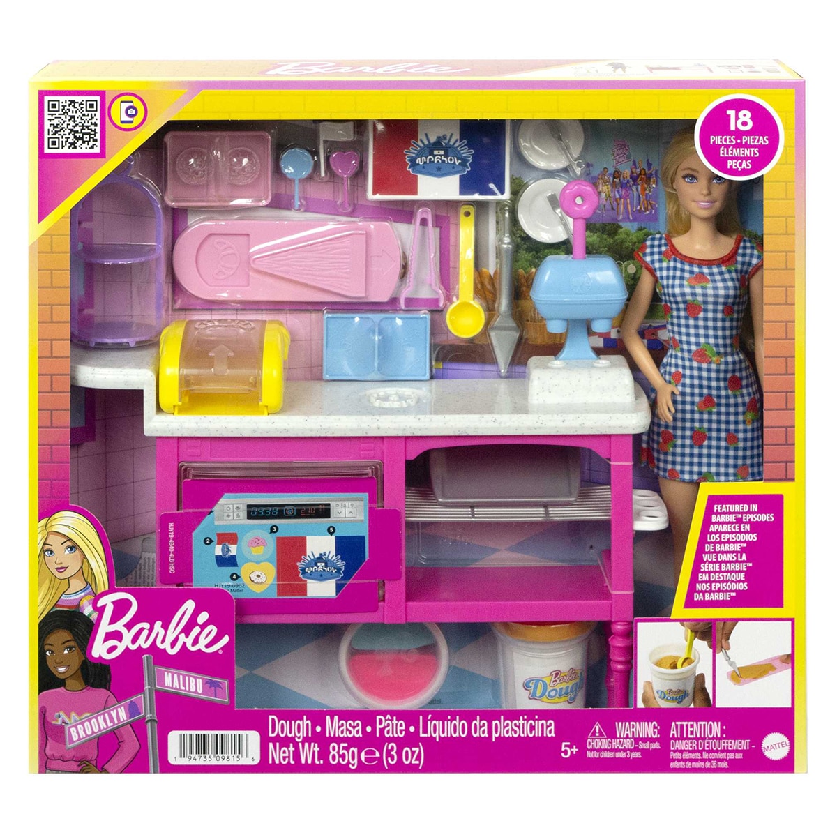 Barbie Cosa de dos Malibú con pastelería 7