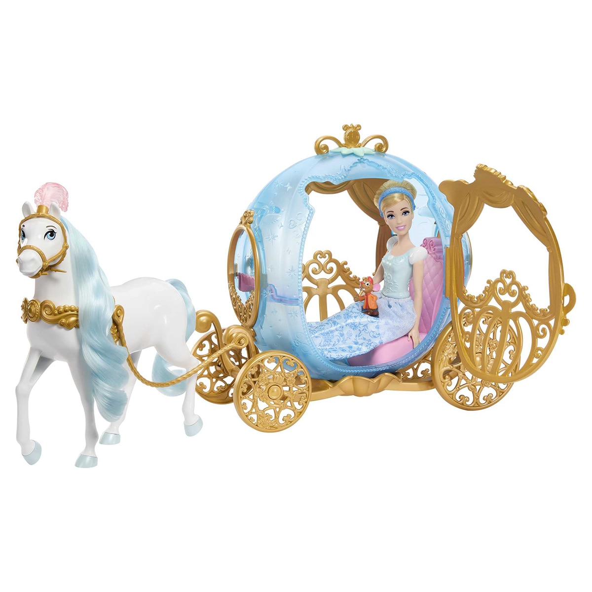 Disney Princess Carroza mágica de Cenicienta Mattel 3