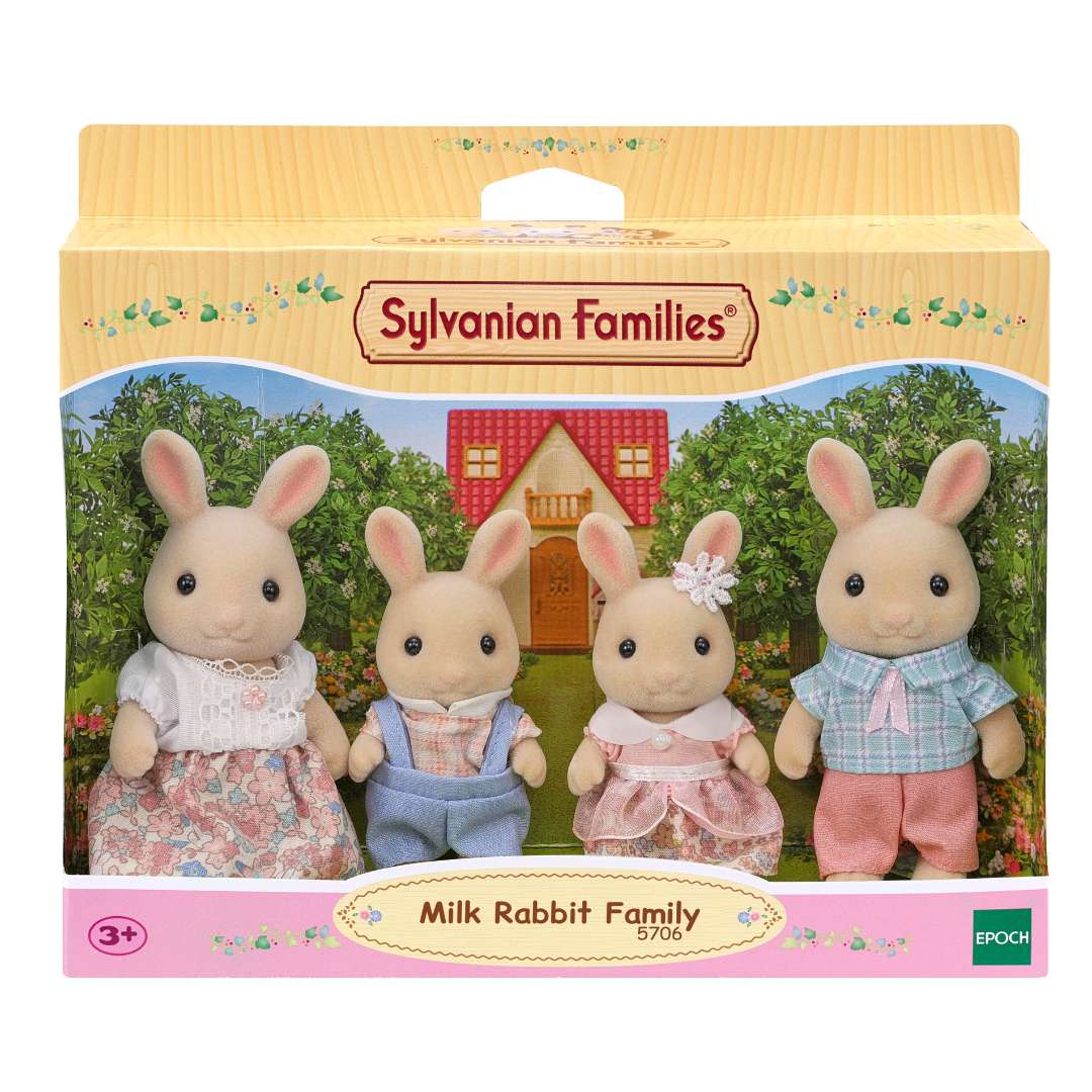 Familia Conejo de Leche Sylvanian Families 2
