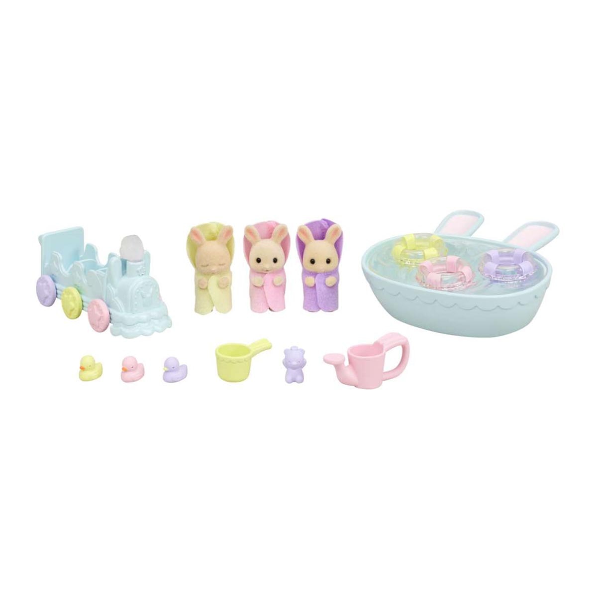 Imagen 0 de La hora del Baño de los Trillizos Sylvanian Families