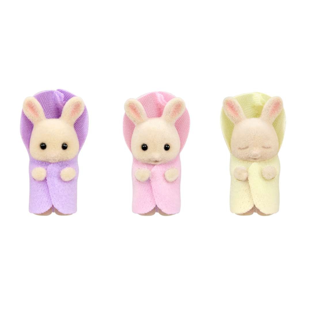La hora del Baño de los Trillizos Sylvanian Families 4