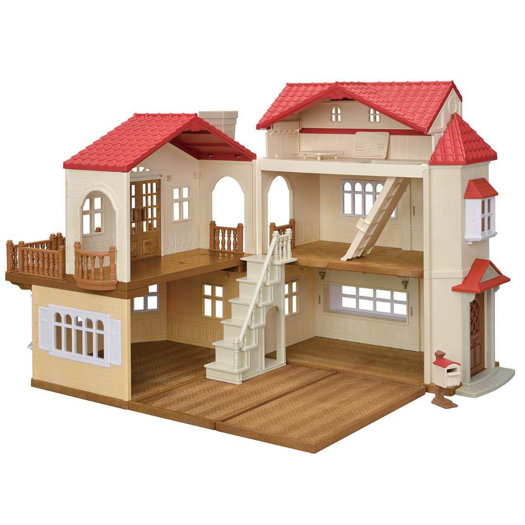 Casa con Luces Ático secreto Sylvanian Families 2