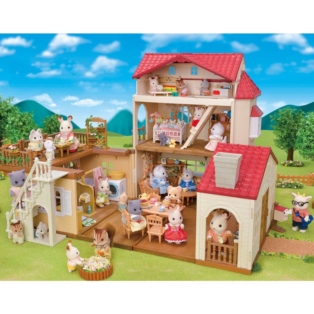 Casa con Luces Ático secreto Sylvanian Families 7