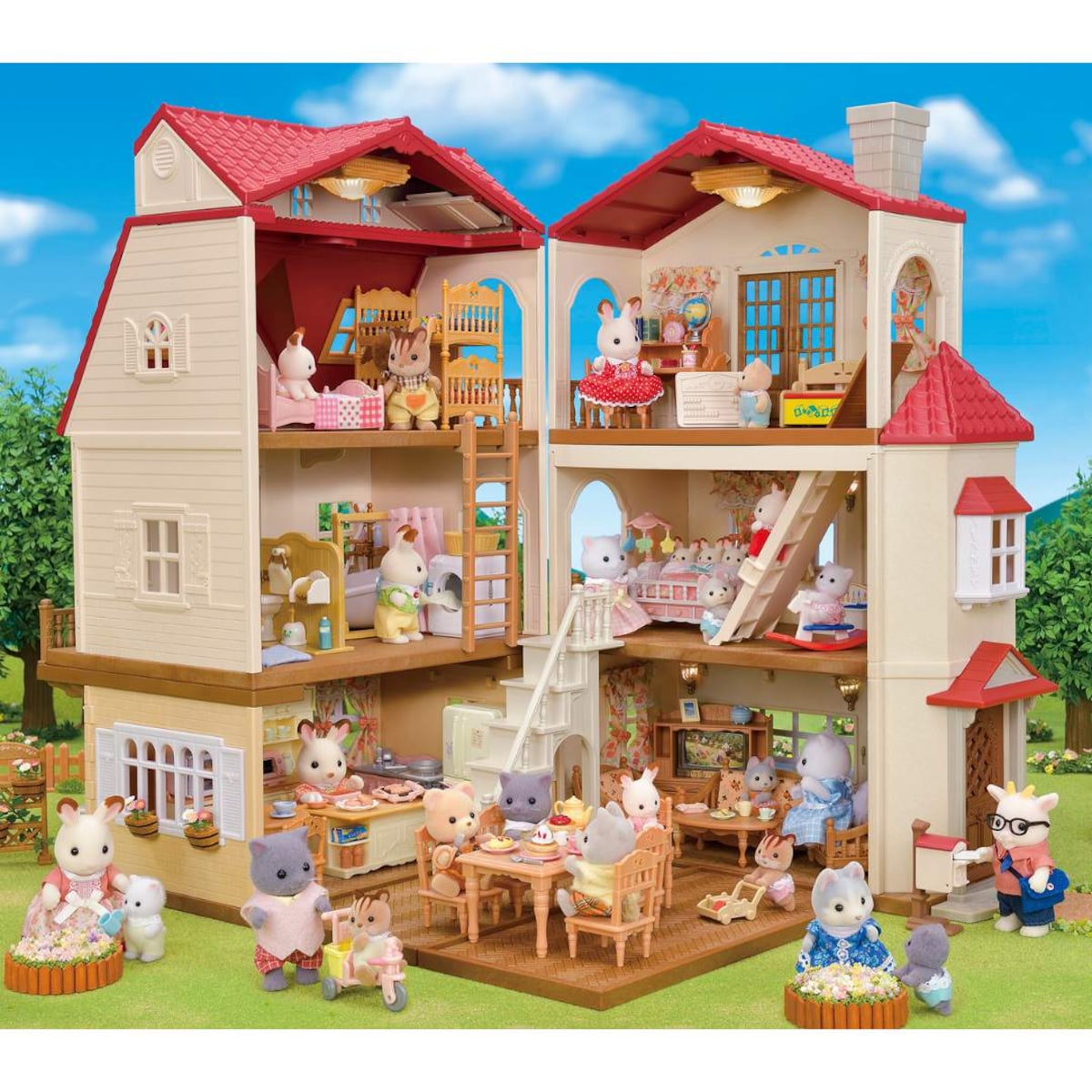 casa-secreta-no-s-t-o-com-luzes-sylvanian-families-sylvanian-families