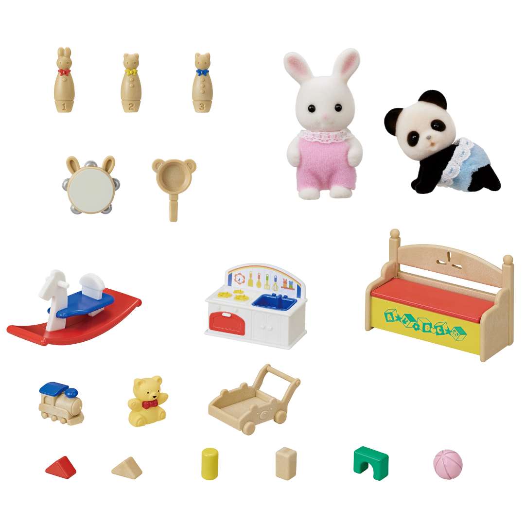 Quarto de brincar para bebés Sylvanian Families 4