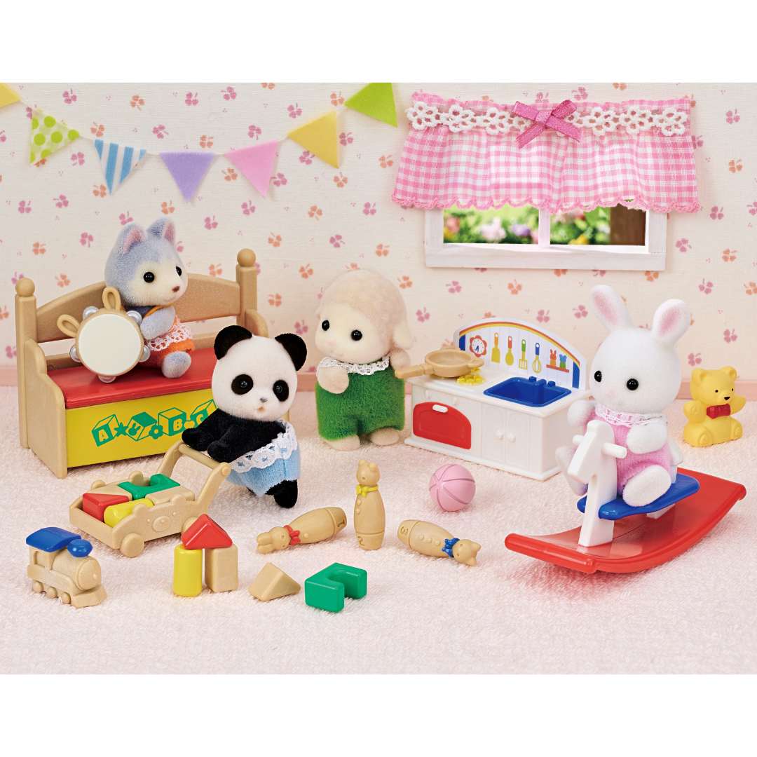 Quarto de brincar para bebés Sylvanian Families 9