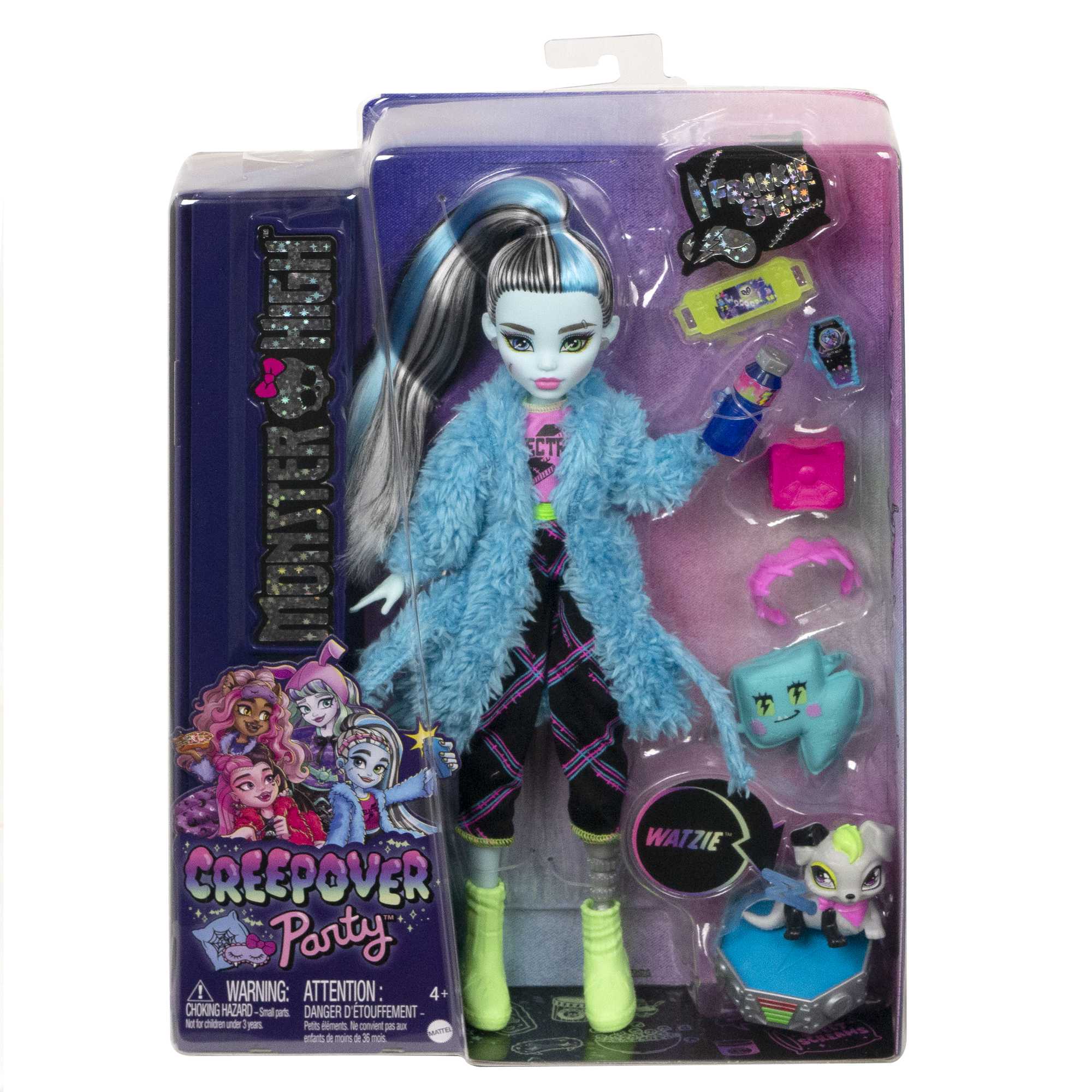 Monster High Fiesta de pijamas Frankie Stein 6