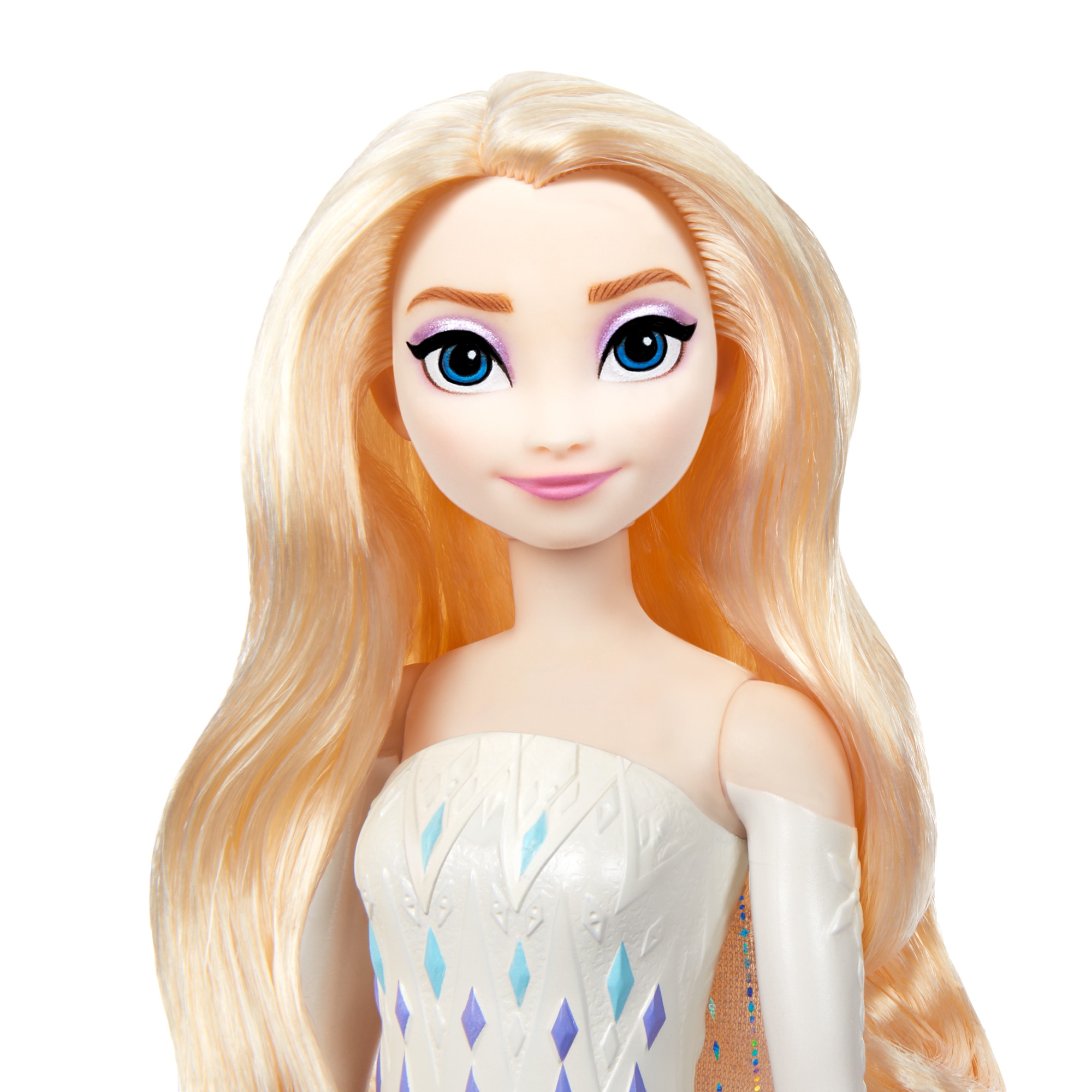 Muñeca princesa revela sorpresas Elsa Spin And Reveal Disney Frozen Mattel 5