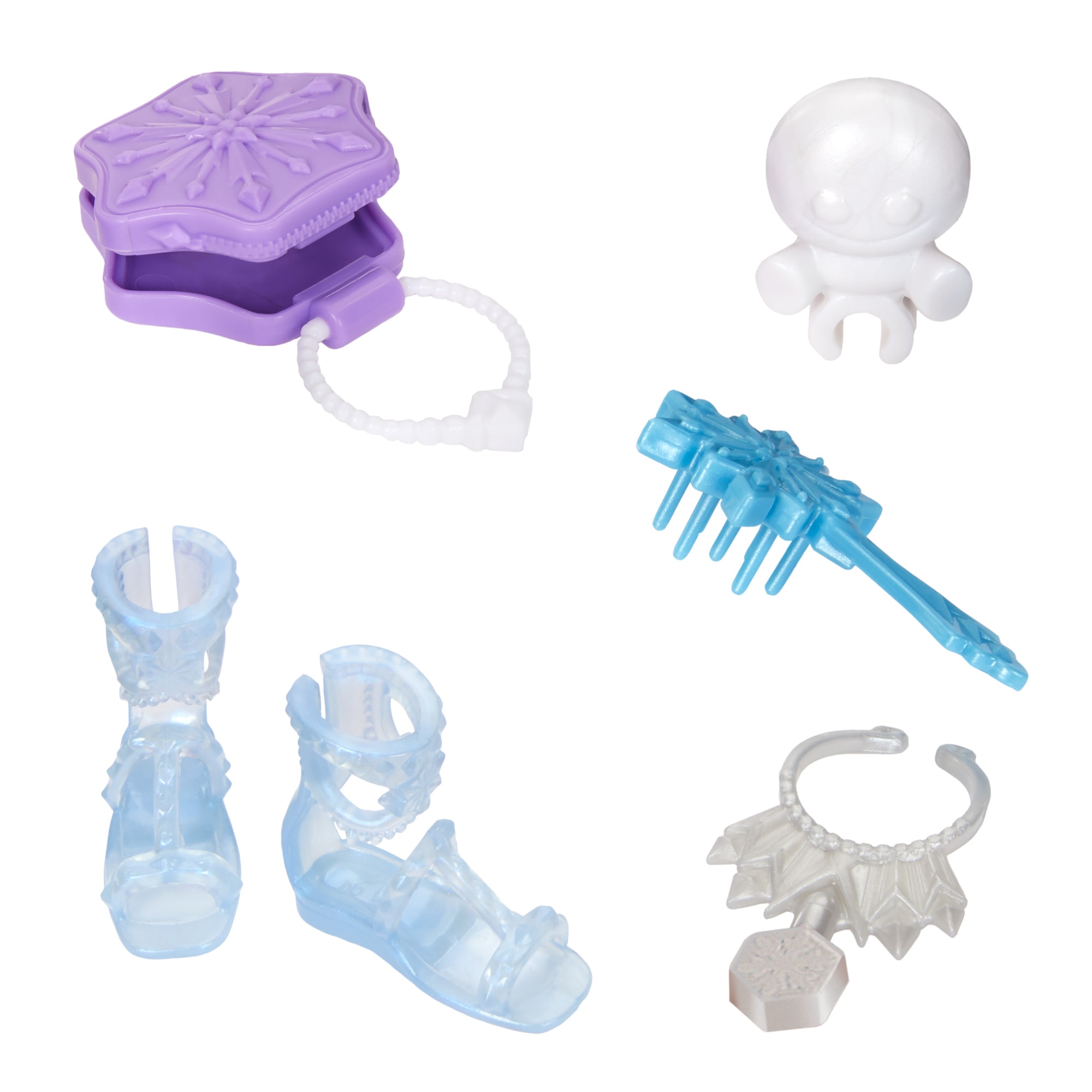 Muñeca princesa revela sorpresas Elsa Spin And Reveal Disney Frozen Mattel 6