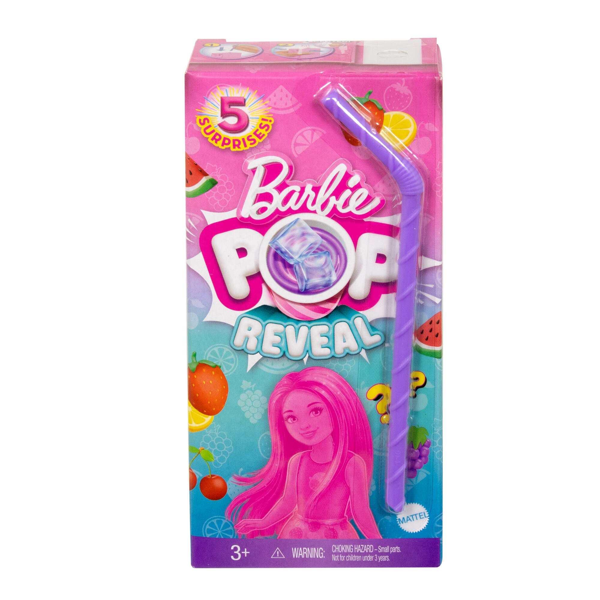 Barbie Chelsea Vaso revela con accesorios sorpresa Pop Reveal Frutas Mattel modelos surtidos 6