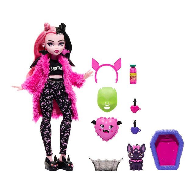 Fiesta de pijamas Clawdeen Wolf Monster High Mattel