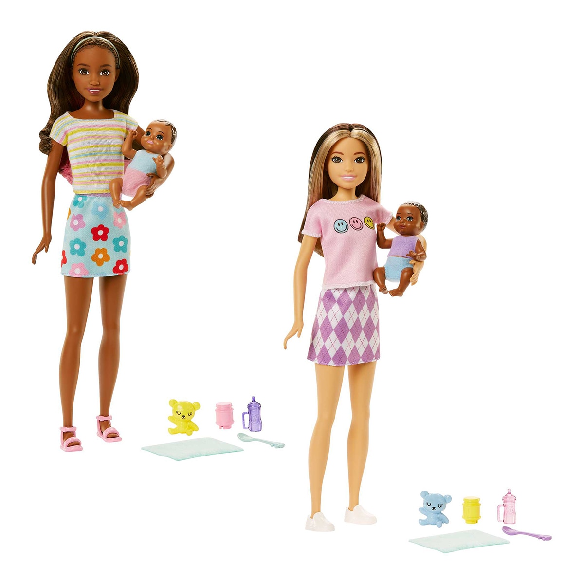 Barbie Niñera con bebé y accesorios (4 modelos) 1