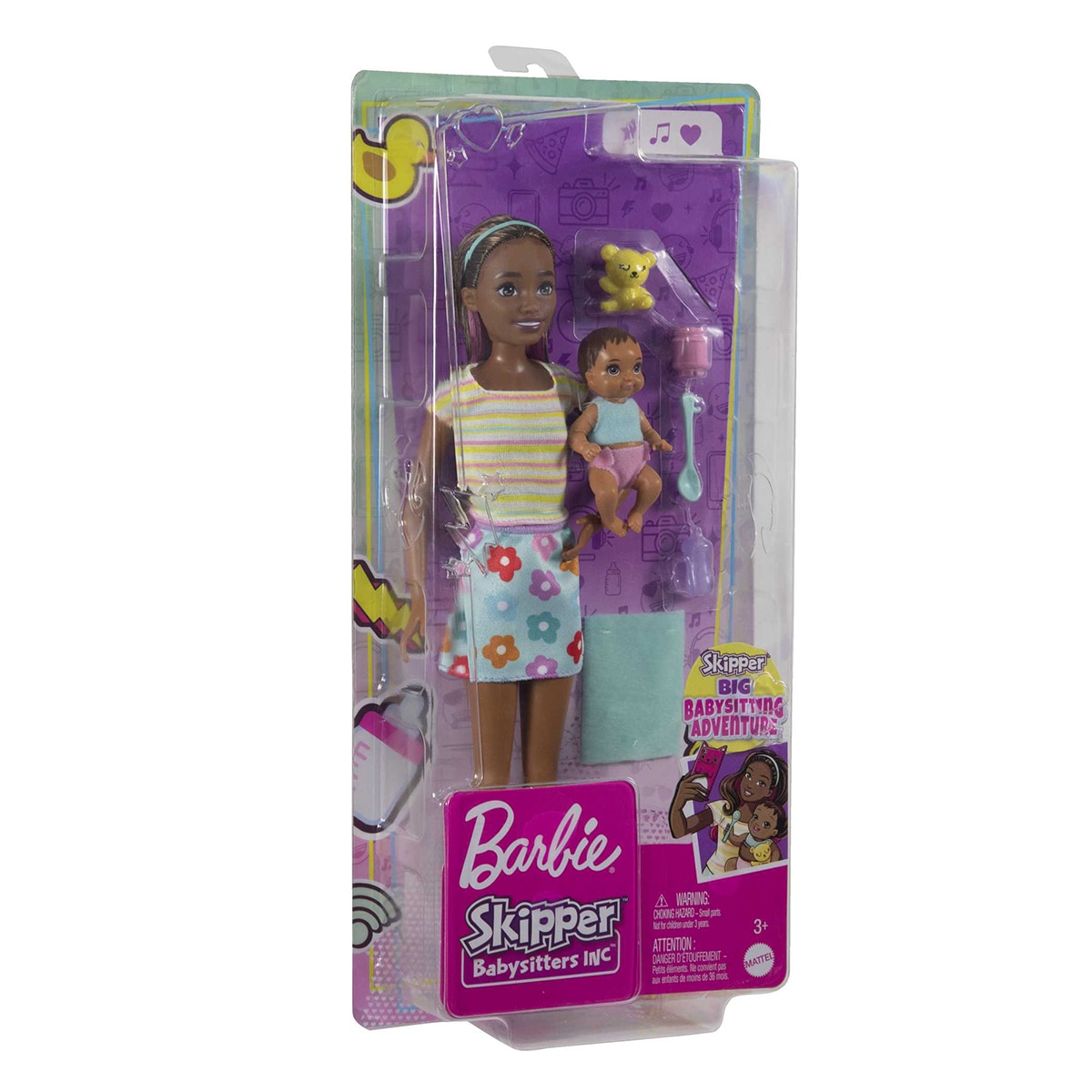 Barbie Niñera con bebé y accesorios (4 modelos) 10
