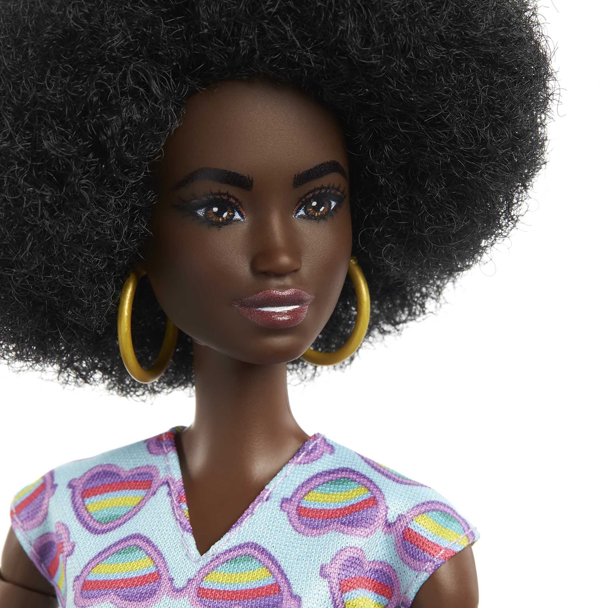 Barbie Fashionista Muñeca morena con silla de ruedas 5