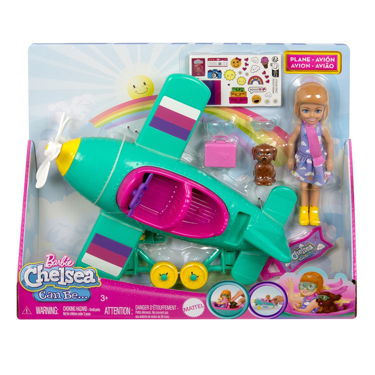 Barbie Chelsea Tú Puedes Ser Aviadora 6