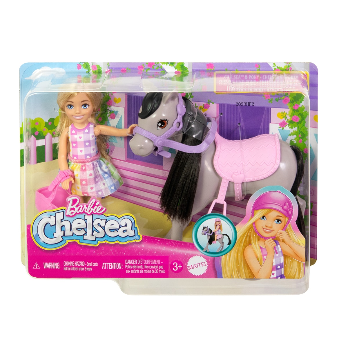 Barbie Chelsea y su poni